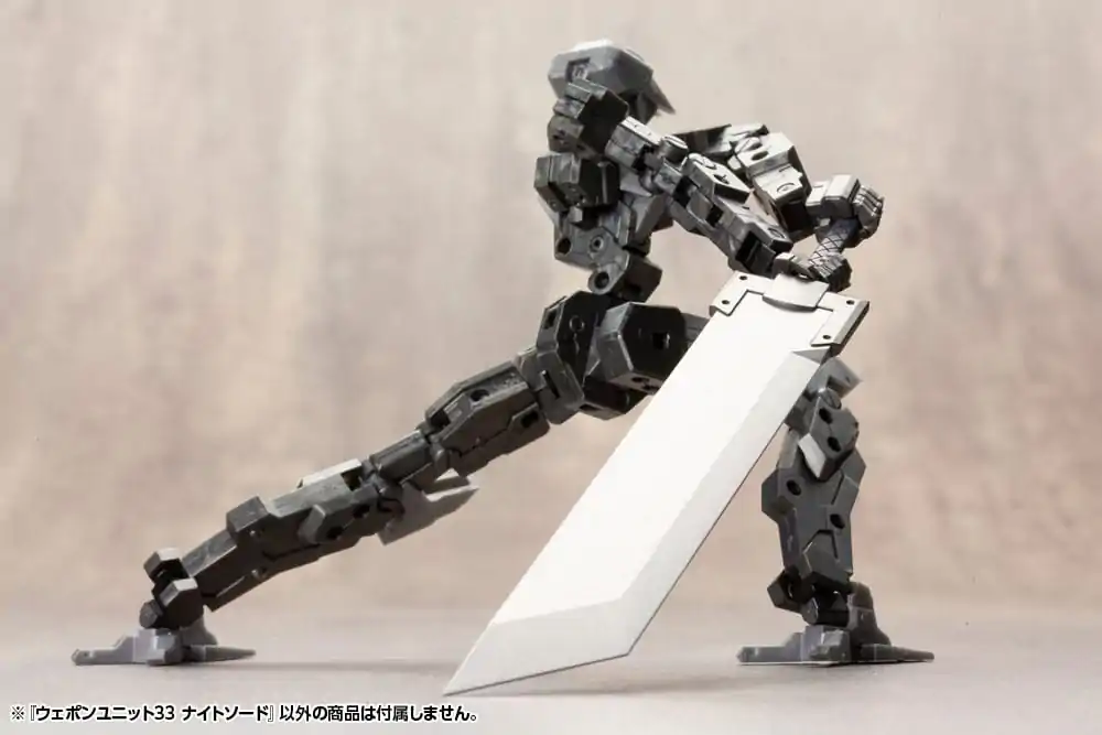 Kotobukiya M.S.G. Weapon Unit 33 Knight Sword modell készlet kiegészítő csomag termékfotó