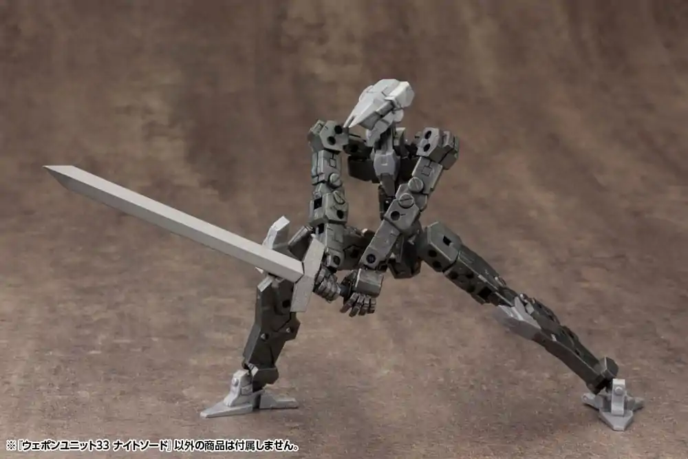 Kotobukiya M.S.G. Weapon Unit 33 Knight Sword modell készlet kiegészítő csomag termékfotó