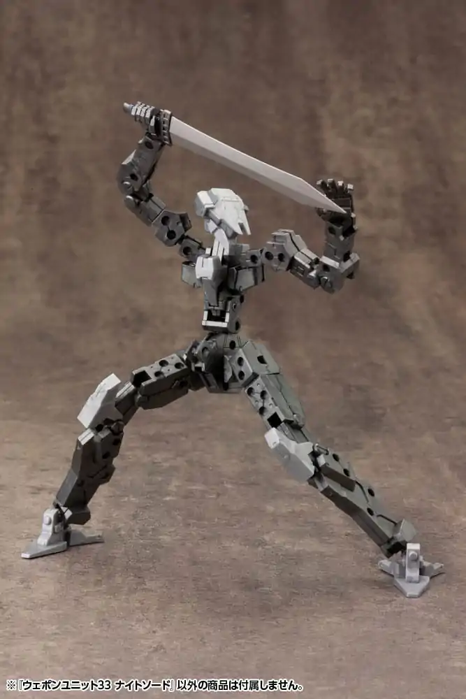 Kotobukiya M.S.G. Weapon Unit 33 Knight Sword modell készlet kiegészítő csomag termékfotó