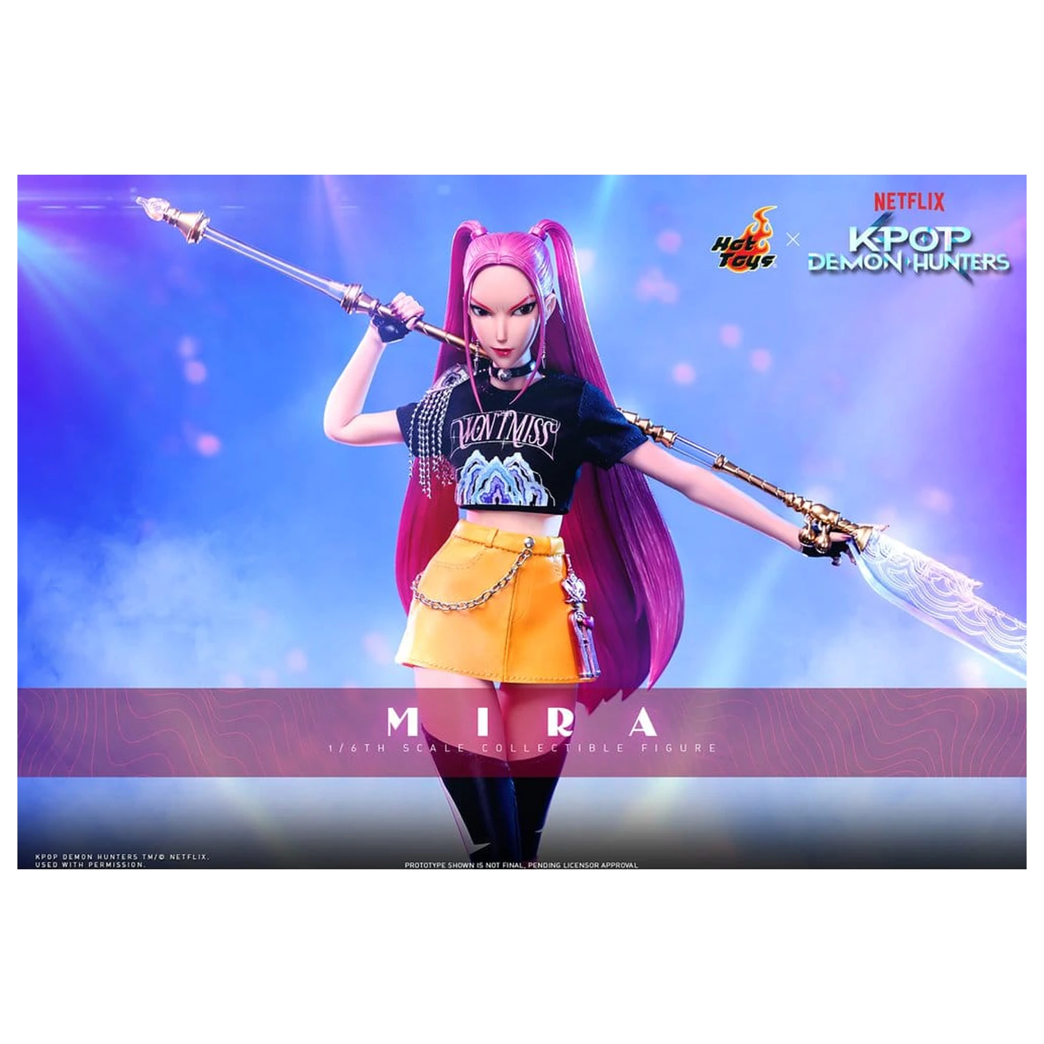 KPop Demon Hunters 1/6 Mira akciófigura 28 cm termékfotó