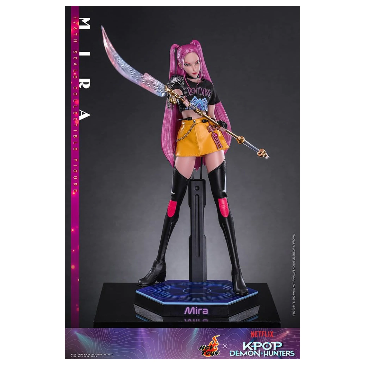 KPop Demon Hunters 1/6 Mira akciófigura 28 cm termékfotó