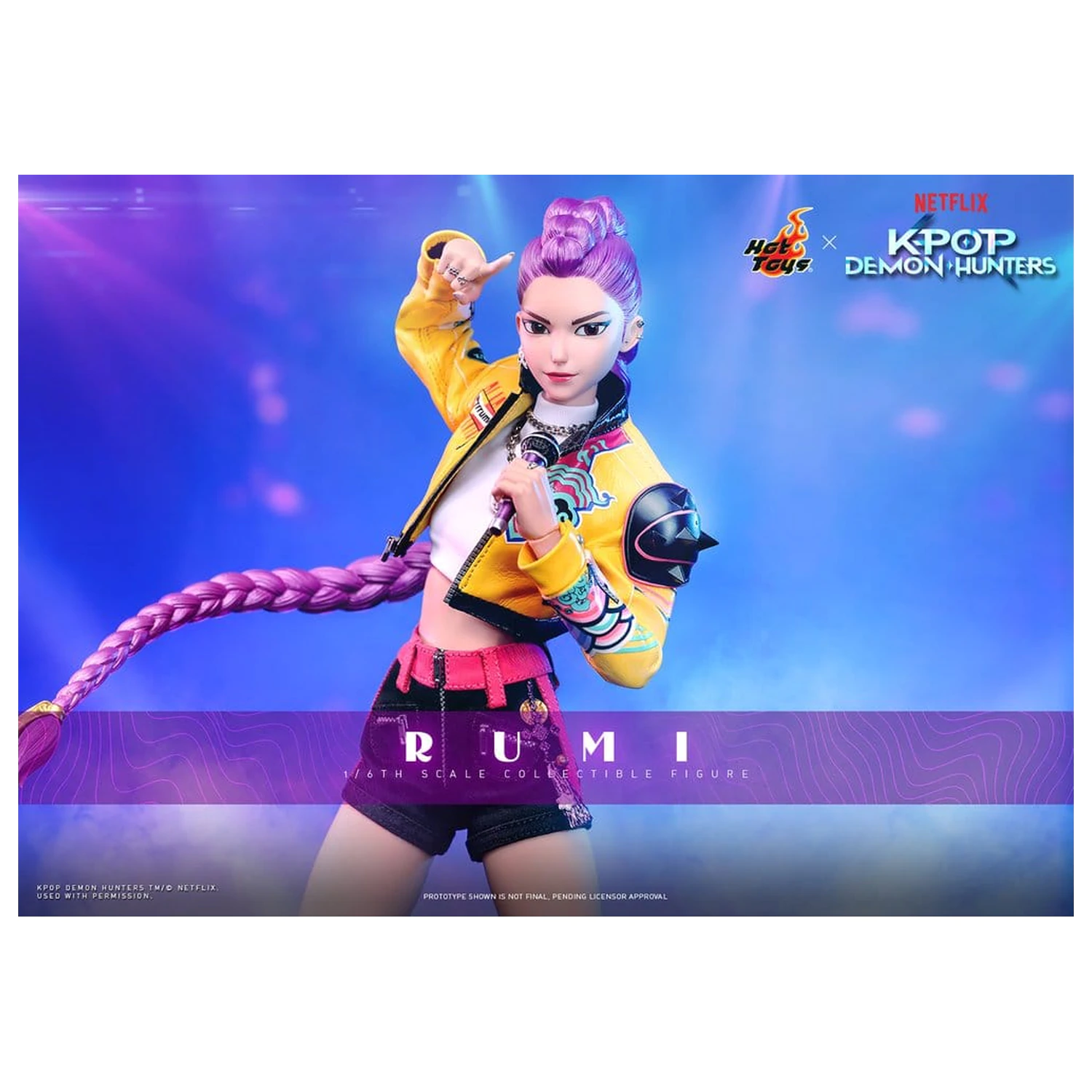 KPop Demon Hunters 1/6 Rumi akciófigura 28 cm termékfotó