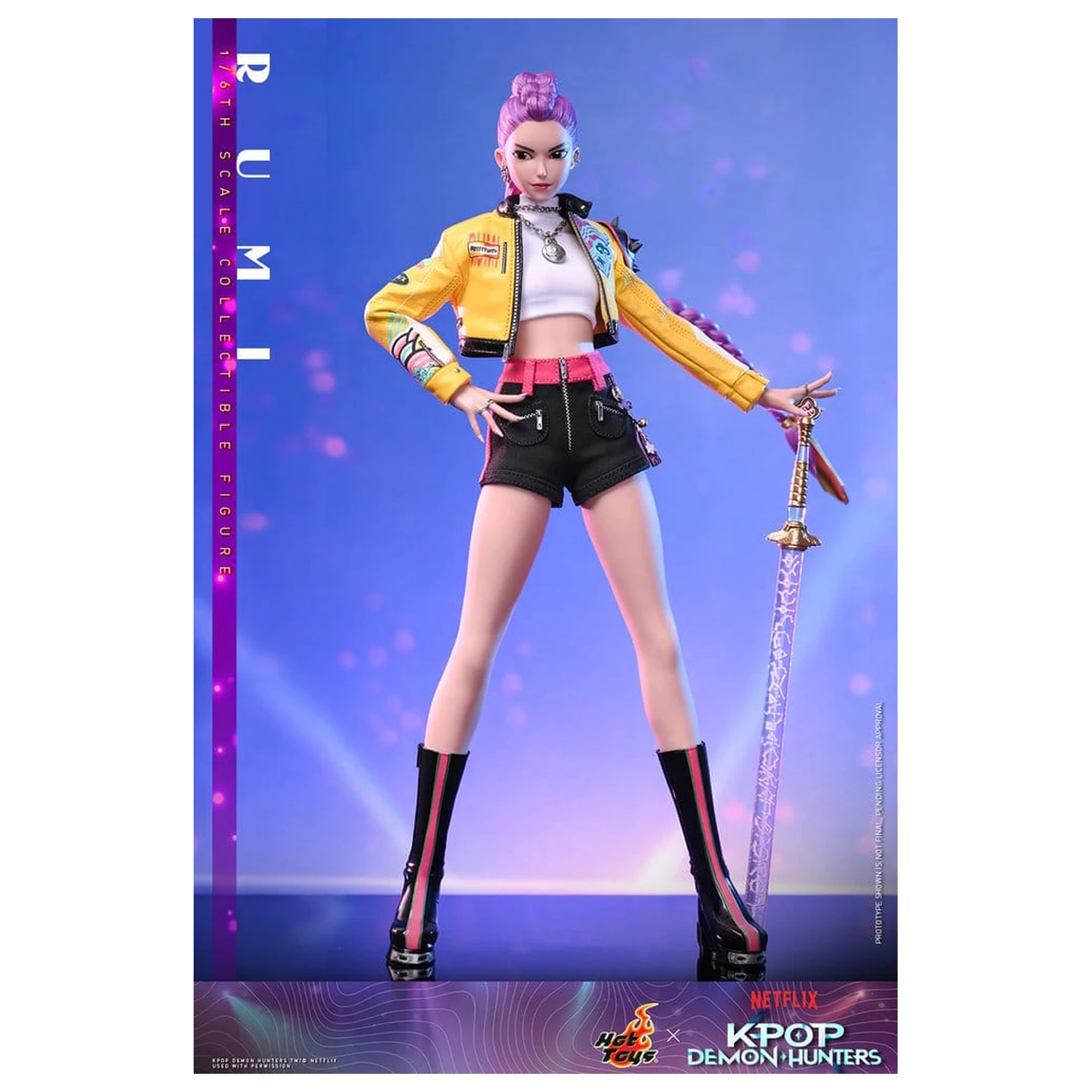 KPop Demon Hunters 1/6 Rumi akciófigura 28 cm termékfotó