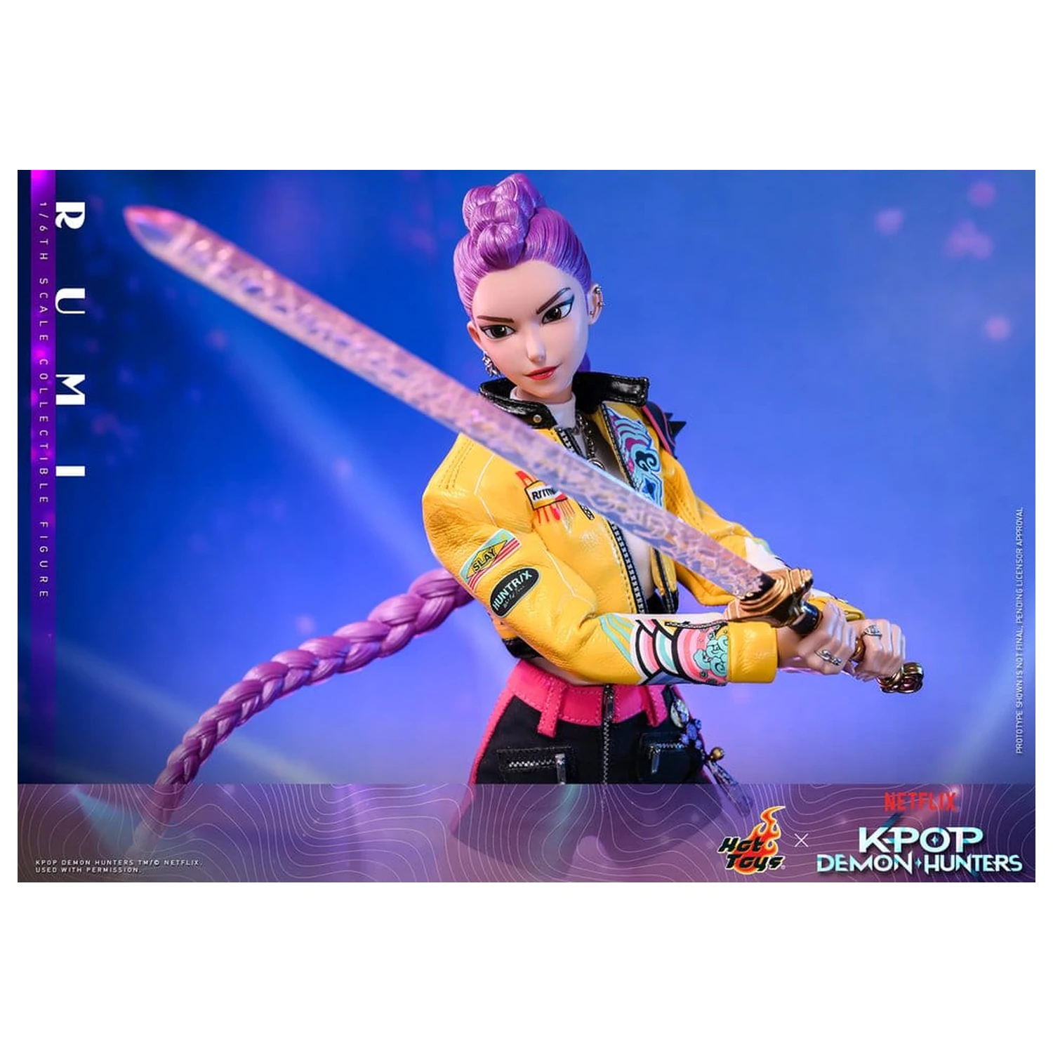 KPop Demon Hunters 1/6 Rumi akciófigura 28 cm termékfotó