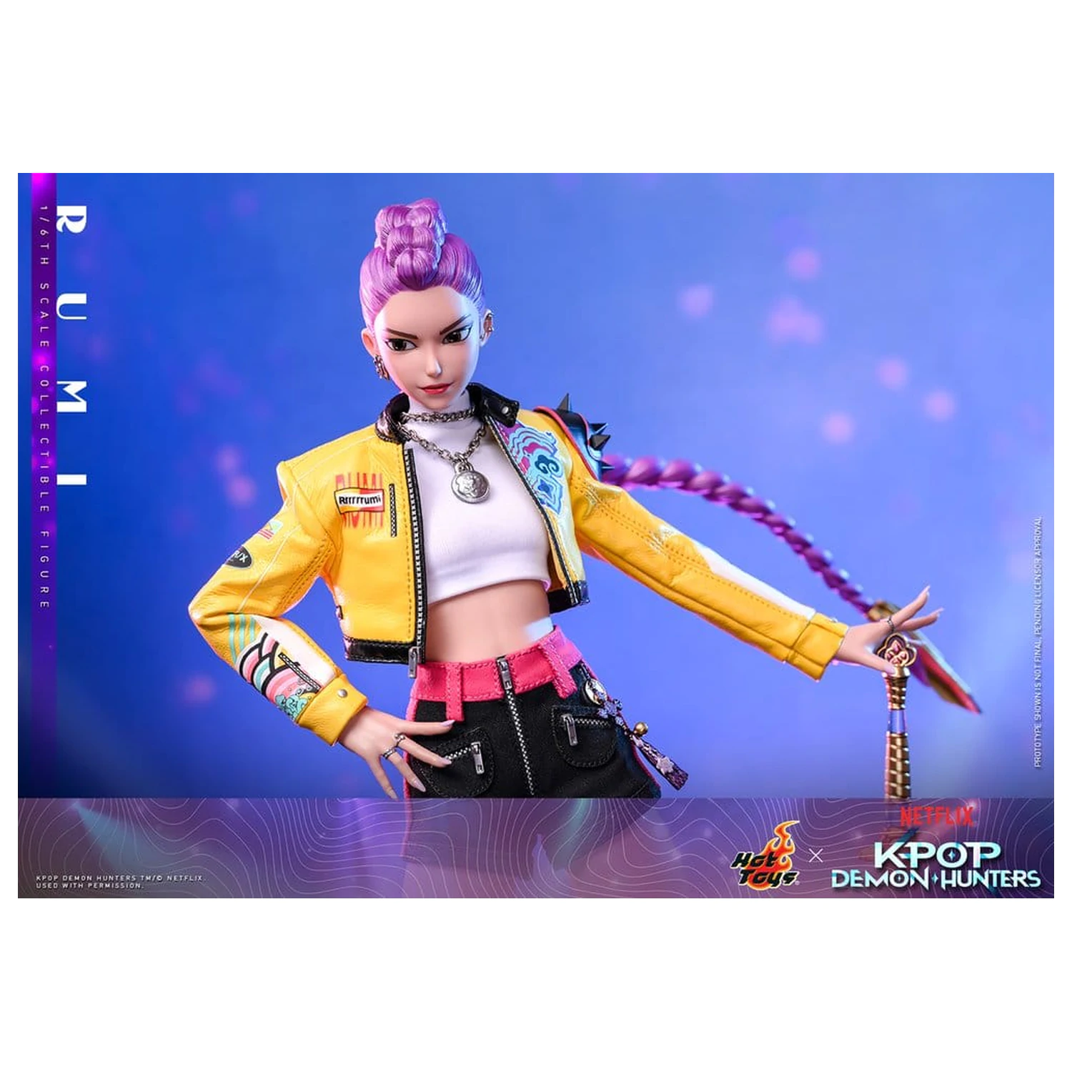 KPop Demon Hunters 1/6 Rumi akciófigura 28 cm termékfotó