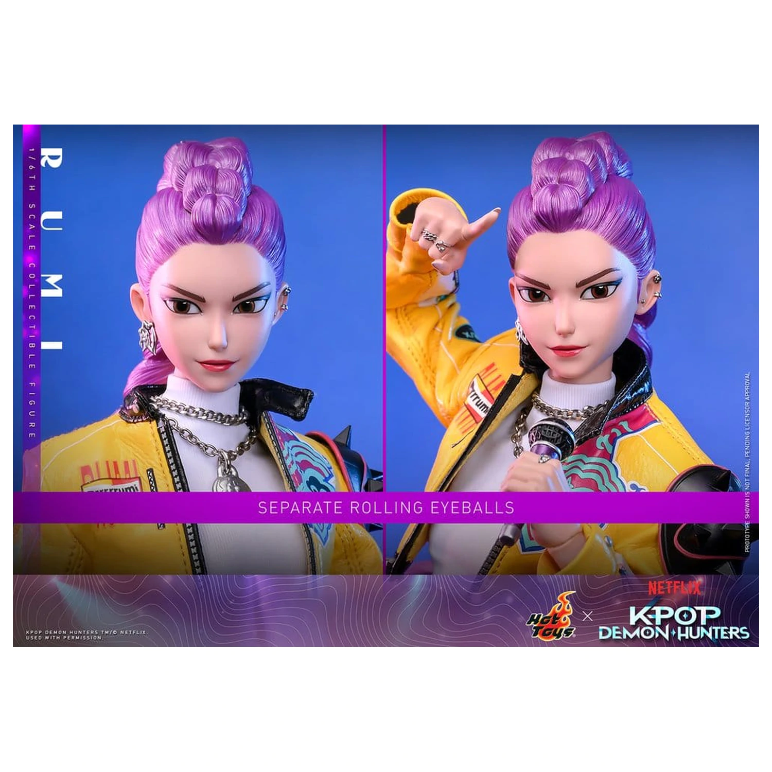 KPop Demon Hunters 1/6 Rumi akciófigura 28 cm termékfotó