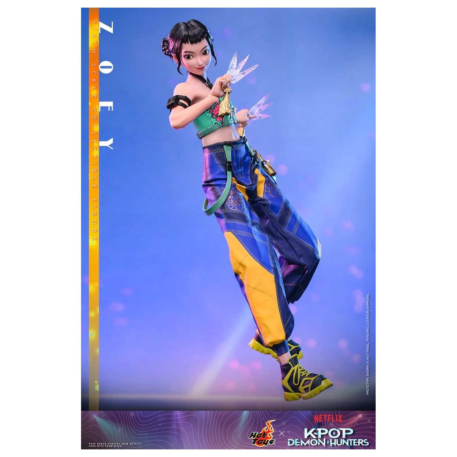 KPop Demon Hunters 1/6 Zoey akciófigura 27 cm termékfotó