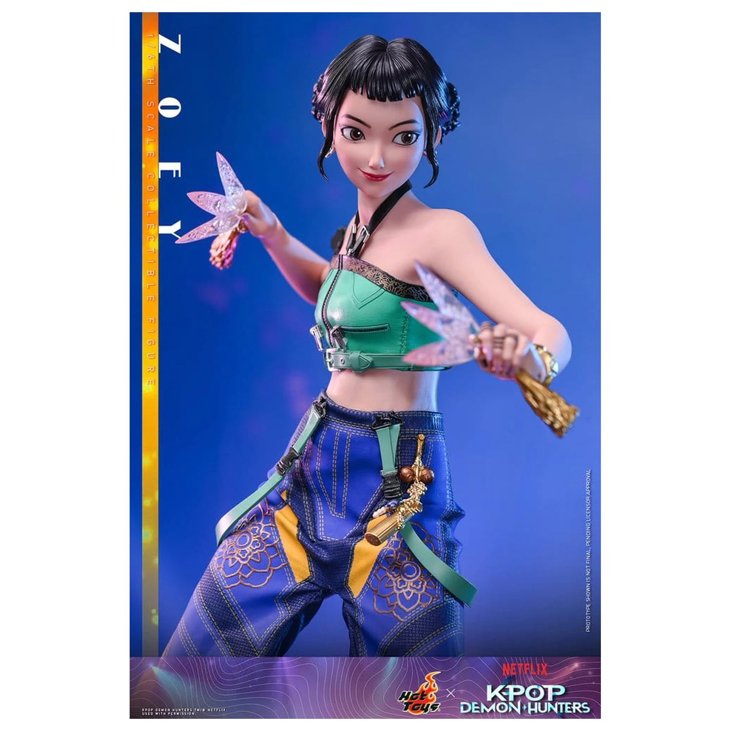 KPop Demon Hunters 1/6 Zoey akciófigura 27 cm termékfotó