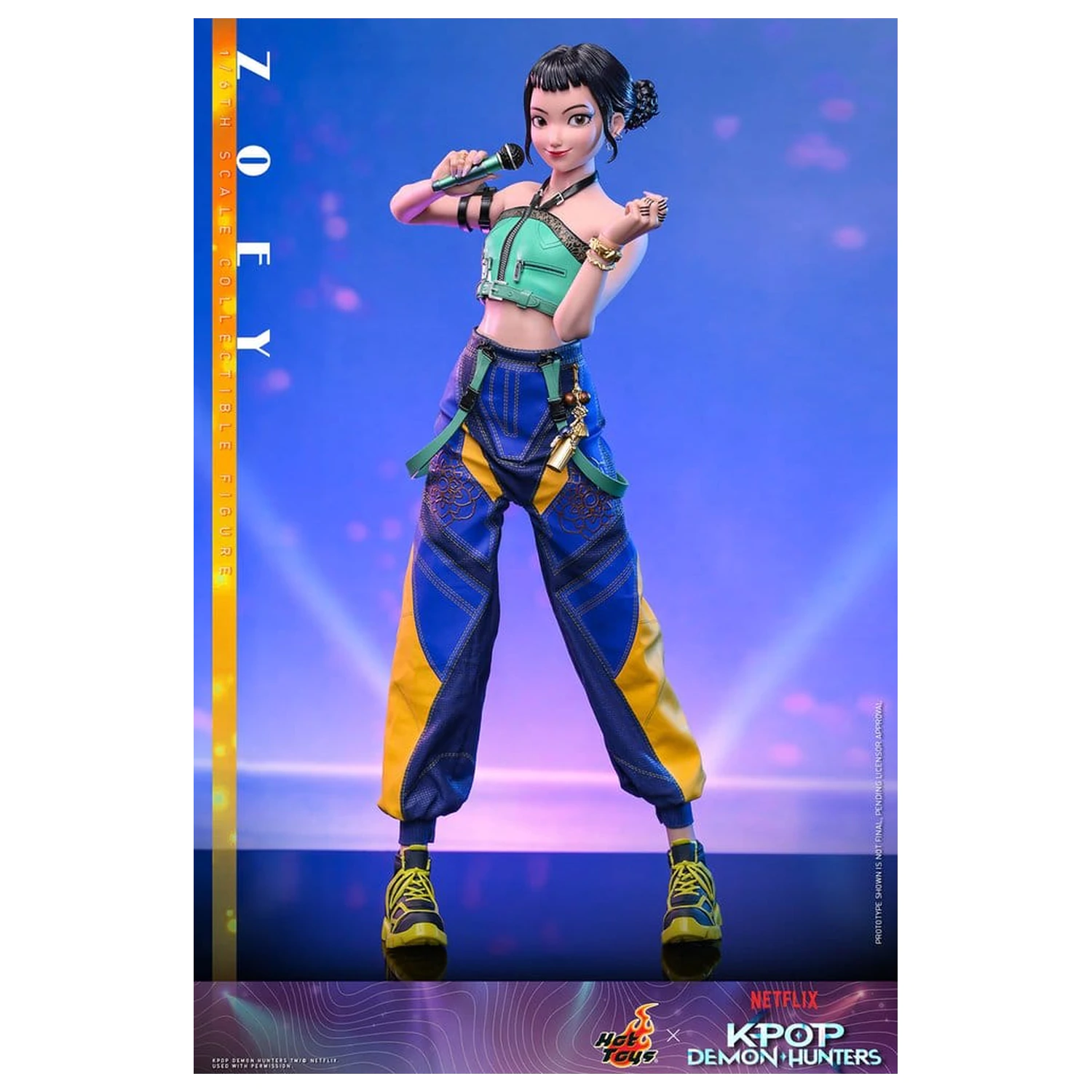 KPop Demon Hunters 1/6 Zoey akciófigura 27 cm termékfotó