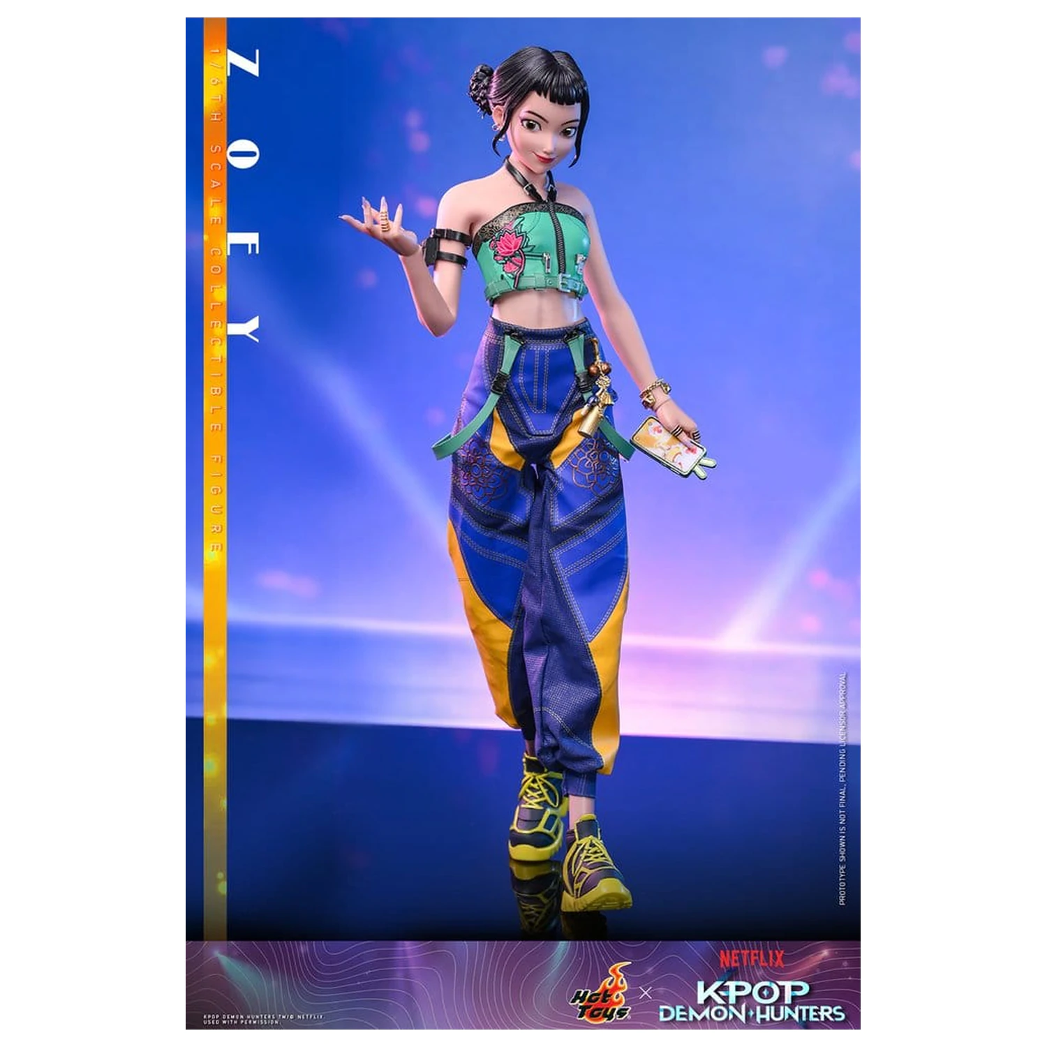 KPop Demon Hunters 1/6 Zoey akciófigura 27 cm termékfotó