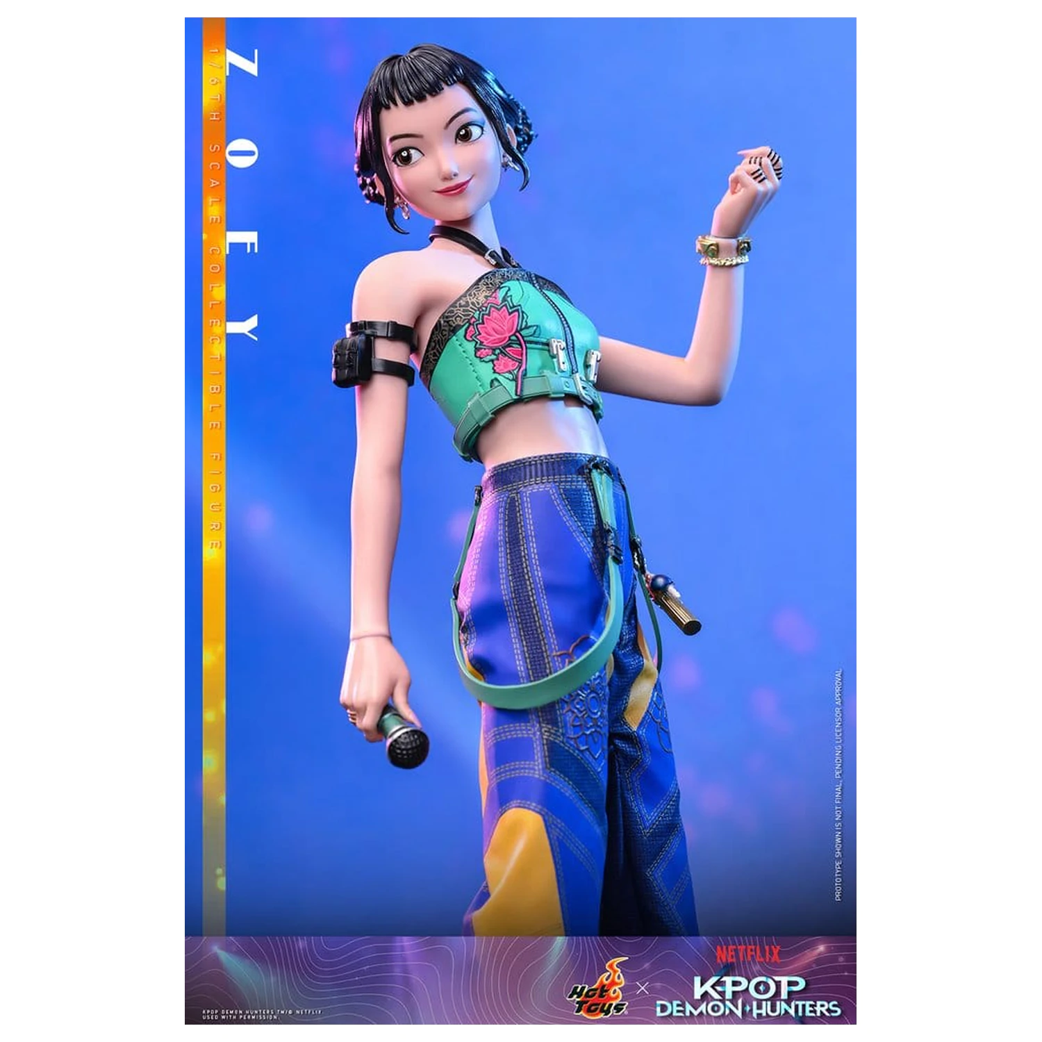 KPop Demon Hunters 1/6 Zoey akciófigura 27 cm termékfotó