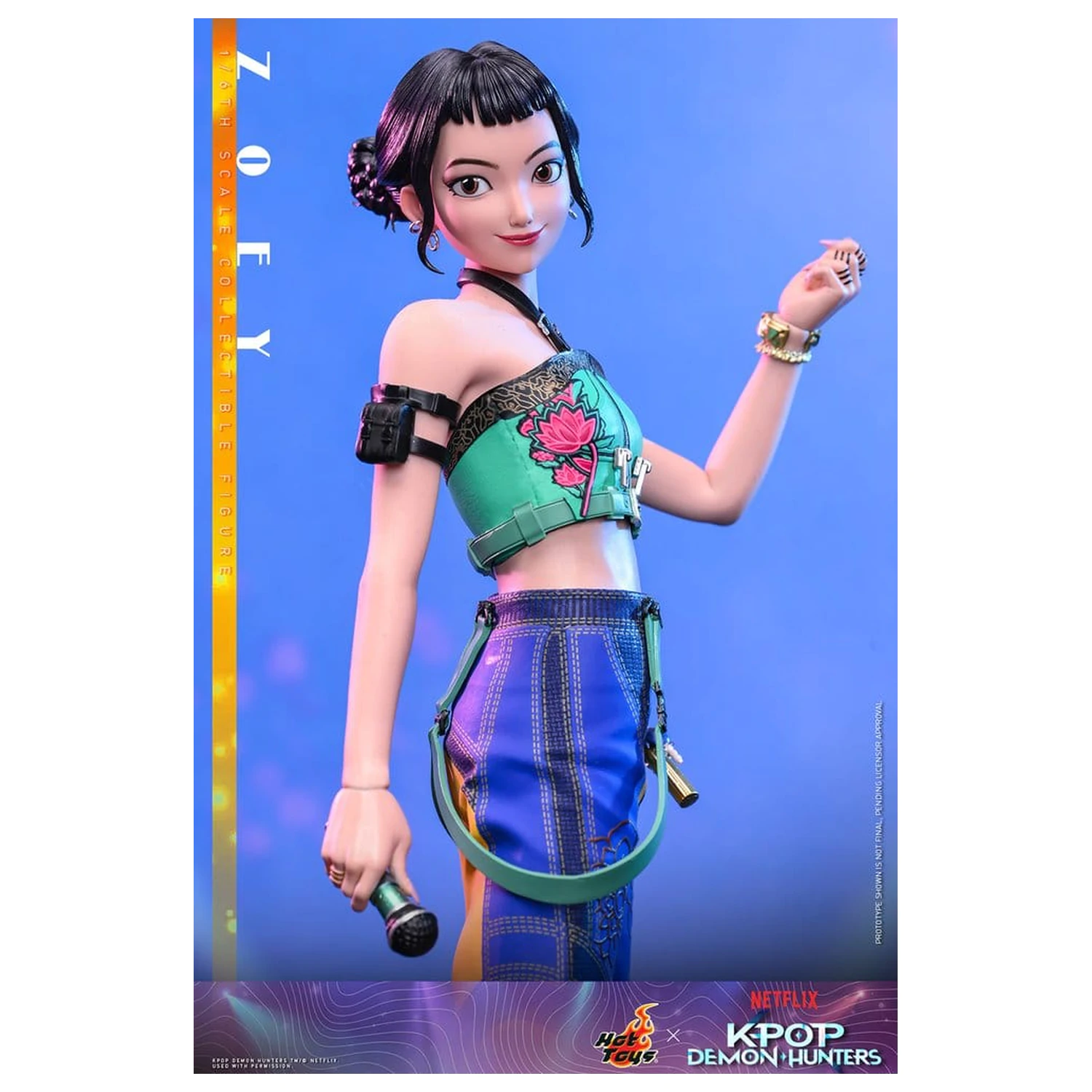 KPop Demon Hunters 1/6 Zoey akciófigura 27 cm termékfotó