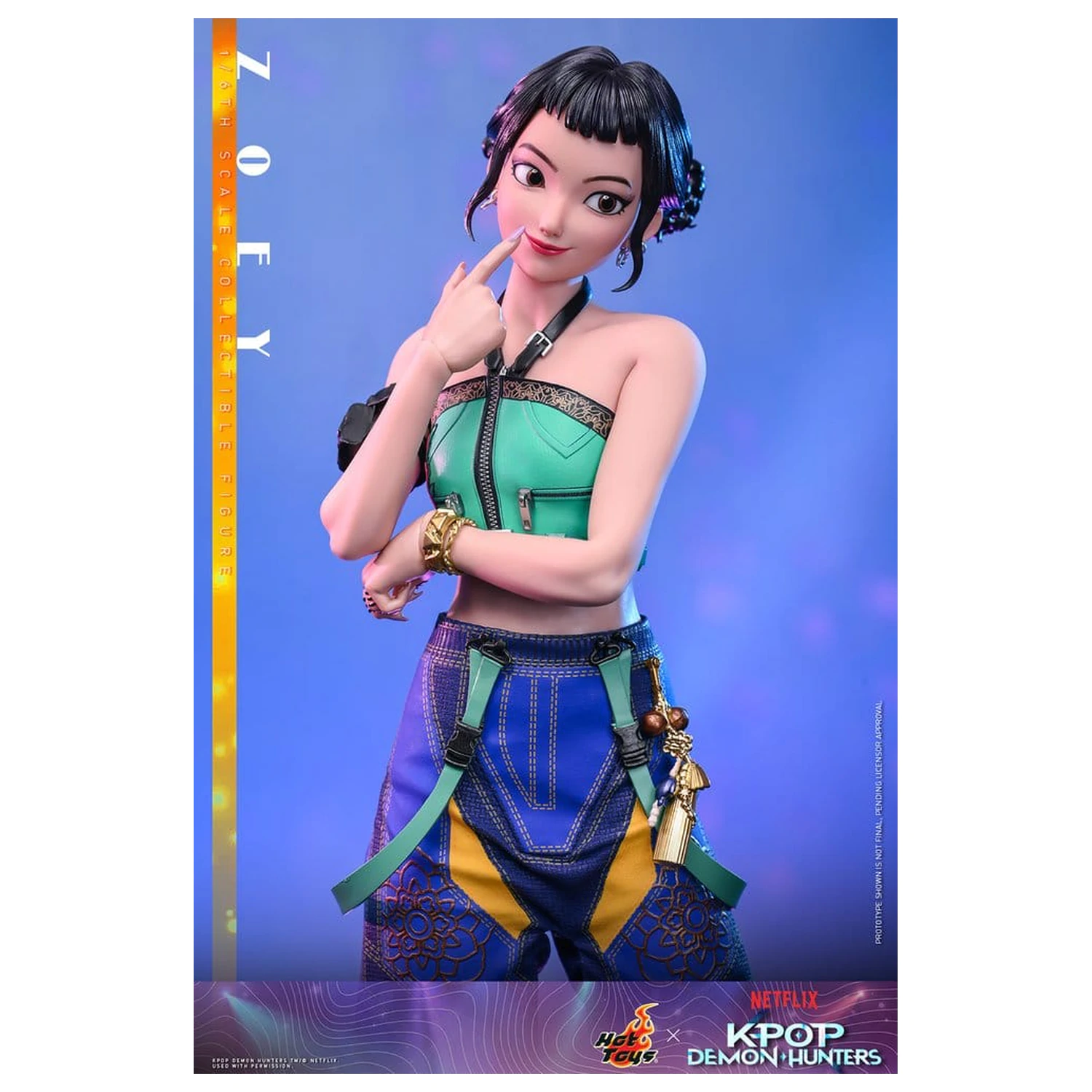 KPop Demon Hunters 1/6 Zoey akciófigura 27 cm termékfotó