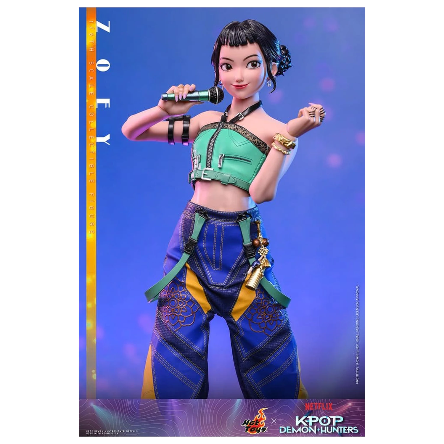 KPop Demon Hunters 1/6 Zoey akciófigura 27 cm termékfotó