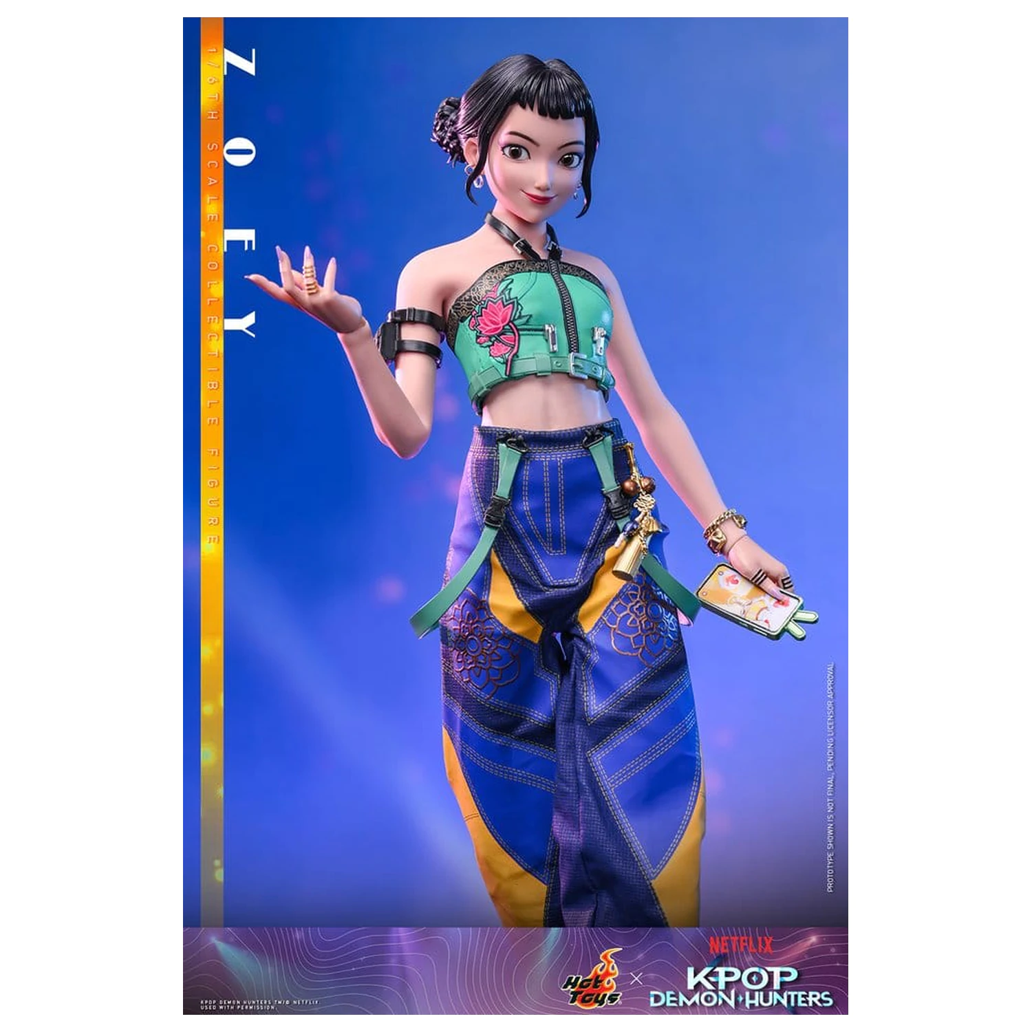 KPop Demon Hunters 1/6 Zoey akciófigura 27 cm termékfotó