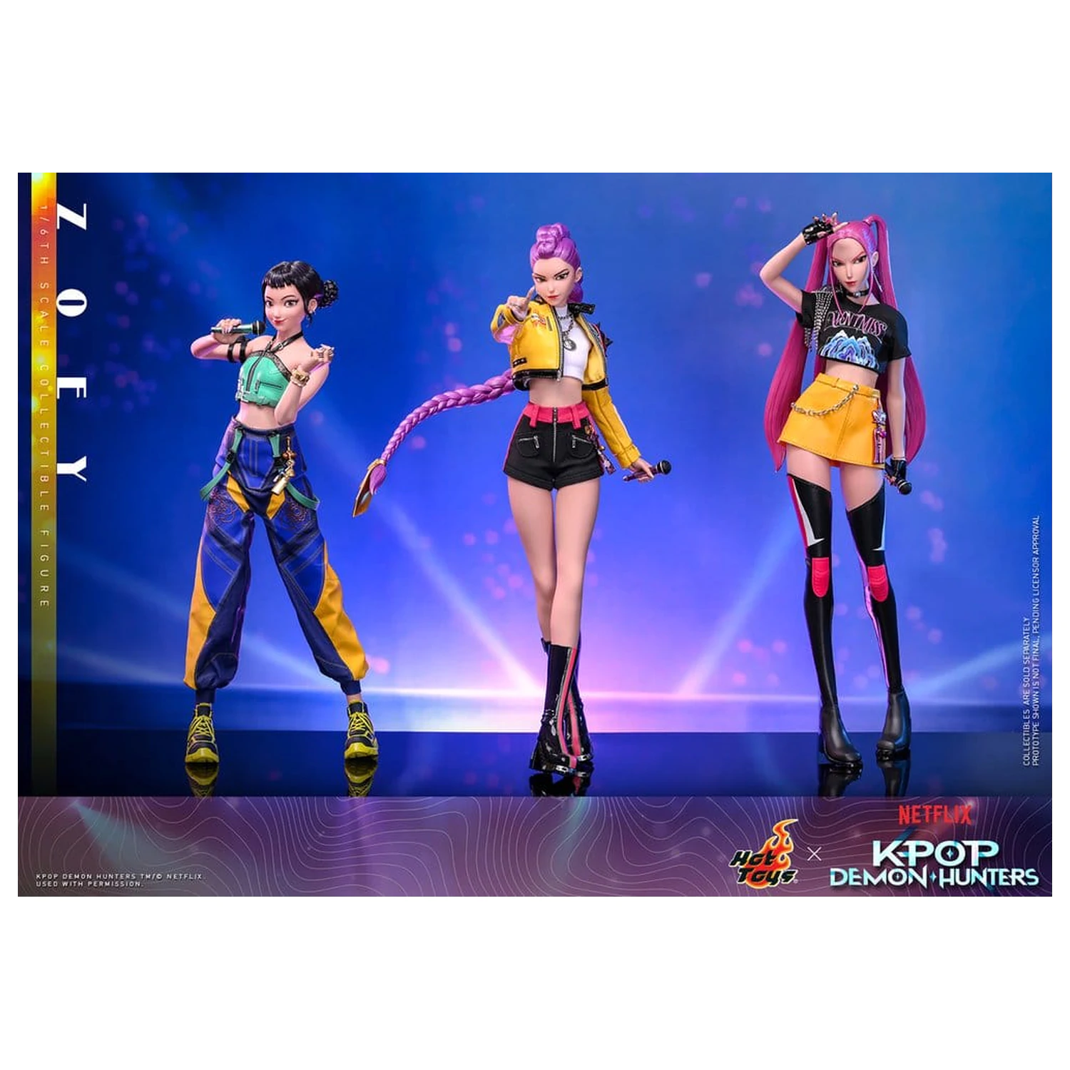 KPop Demon Hunters 1/6 Zoey akciófigura 27 cm termékfotó