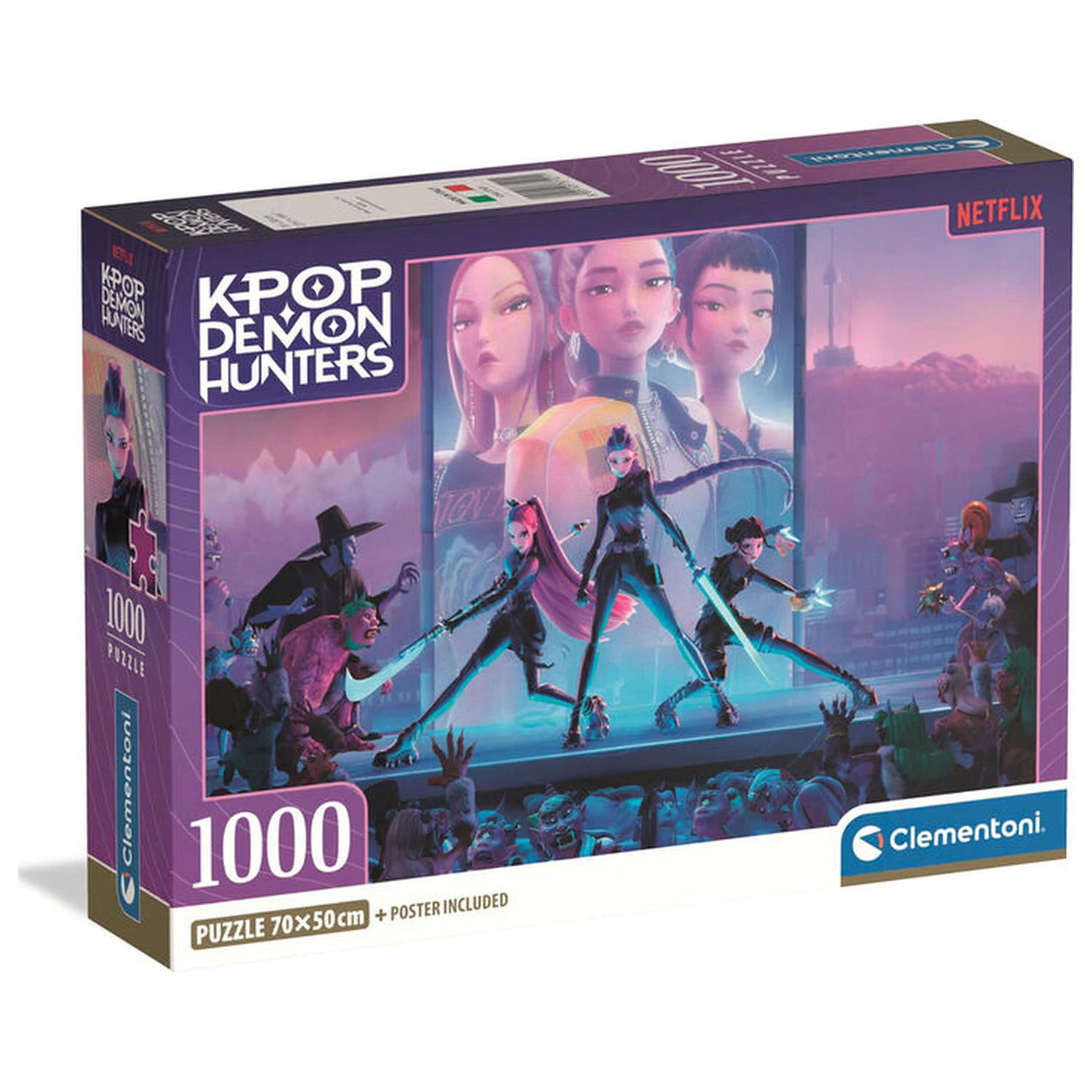 Kpop Demon Hunters 1 puzzle 1000db-os termékfotó