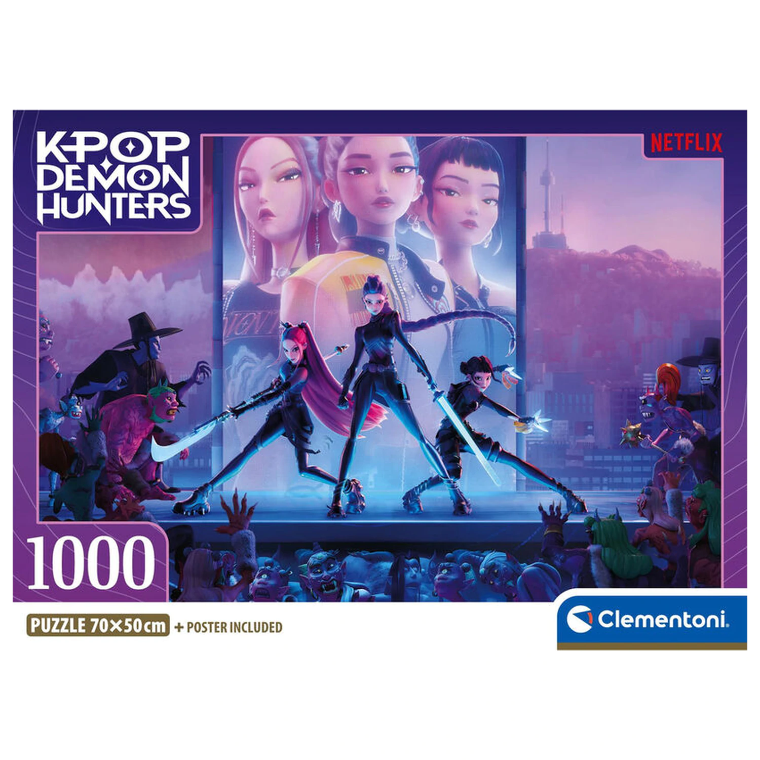 Kpop Demon Hunters 1 puzzle 1000db-os termékfotó