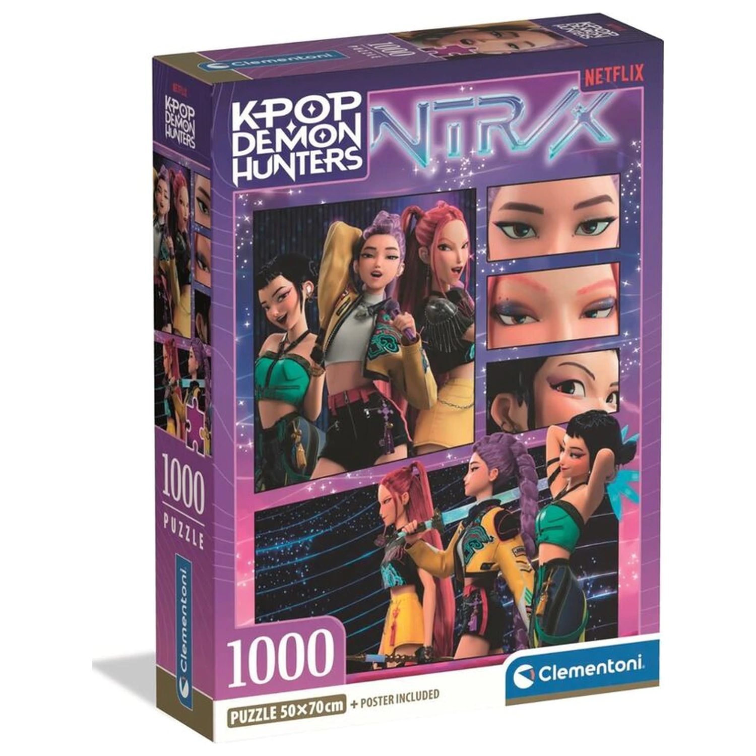 Kpop Demon Hunters 2 puzzle 1000db-os termékfotó