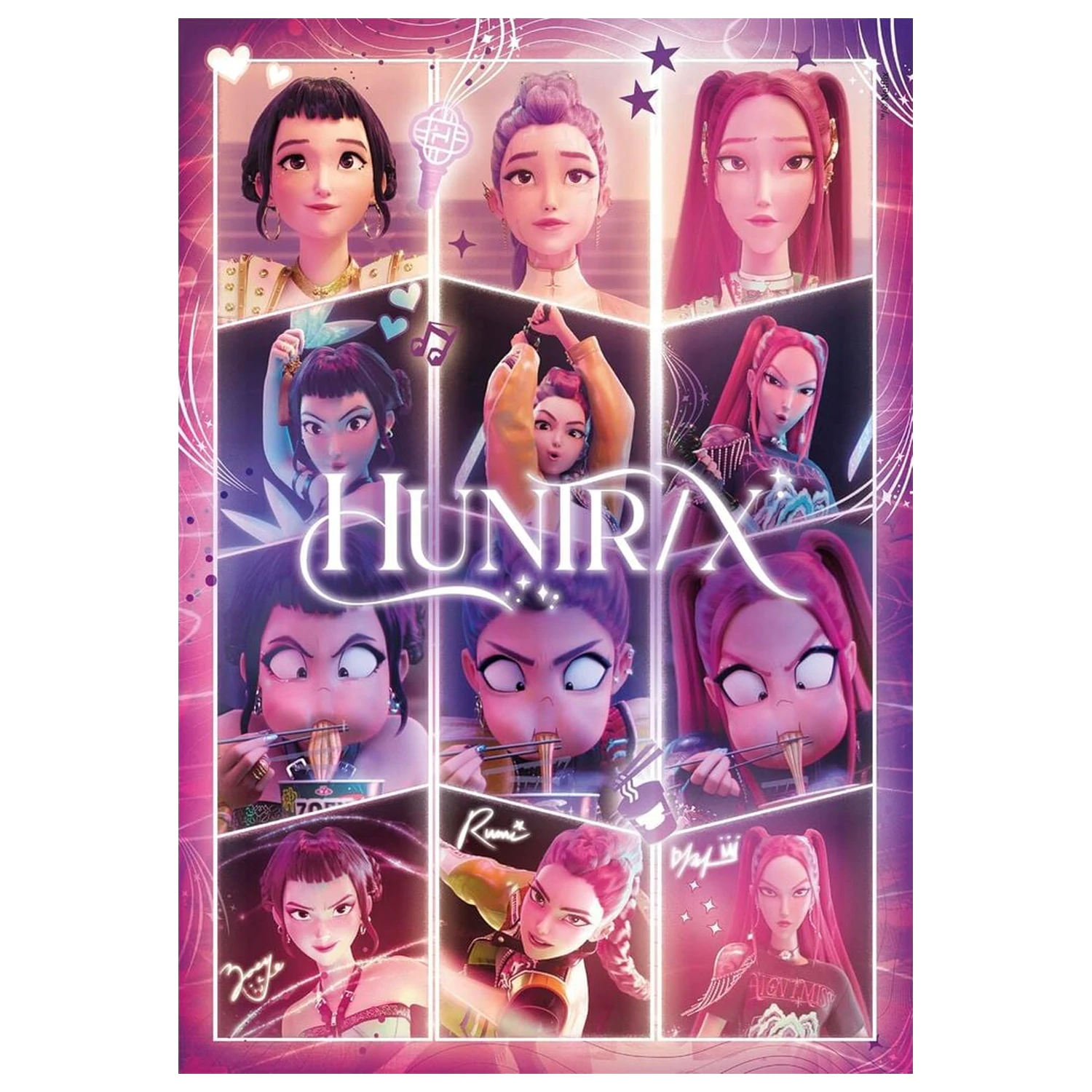 Kpop Demon Hunters 2 puzzle 104db-os termékfotó
