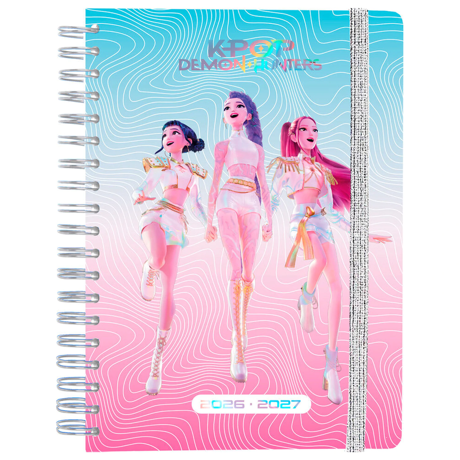 KPop Demon Hunters 2026/2027 iskolai naptár termékfotó