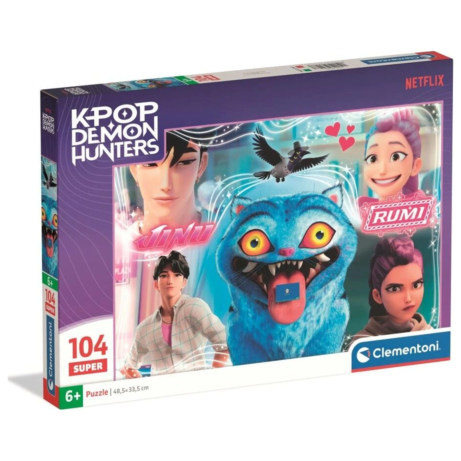 Kpop Demon Hunters 3 puzzle 104db-os termékfotó