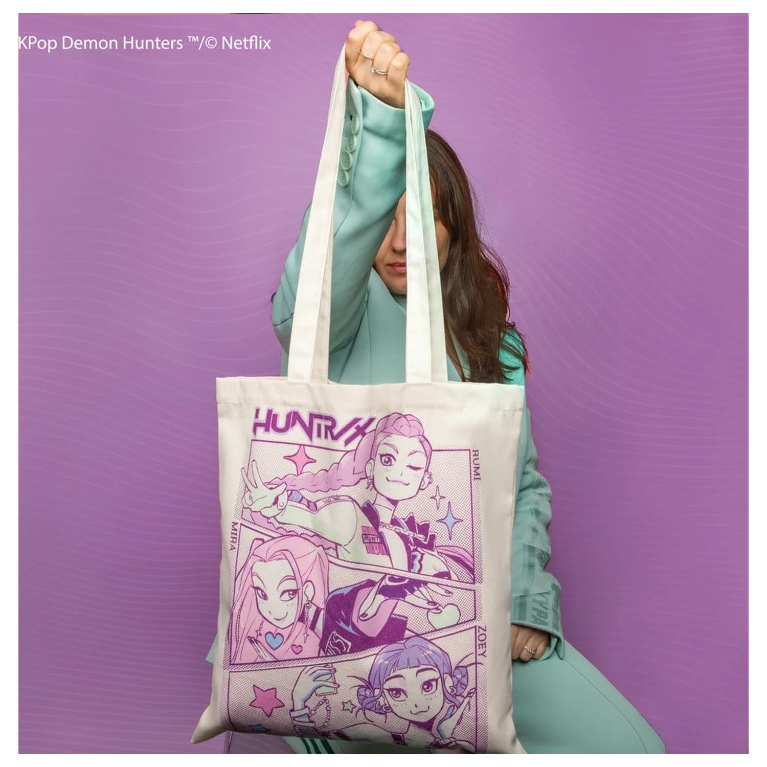 KPop Demon Hunters A battle for the fans bevásárlótáska  termékfotó