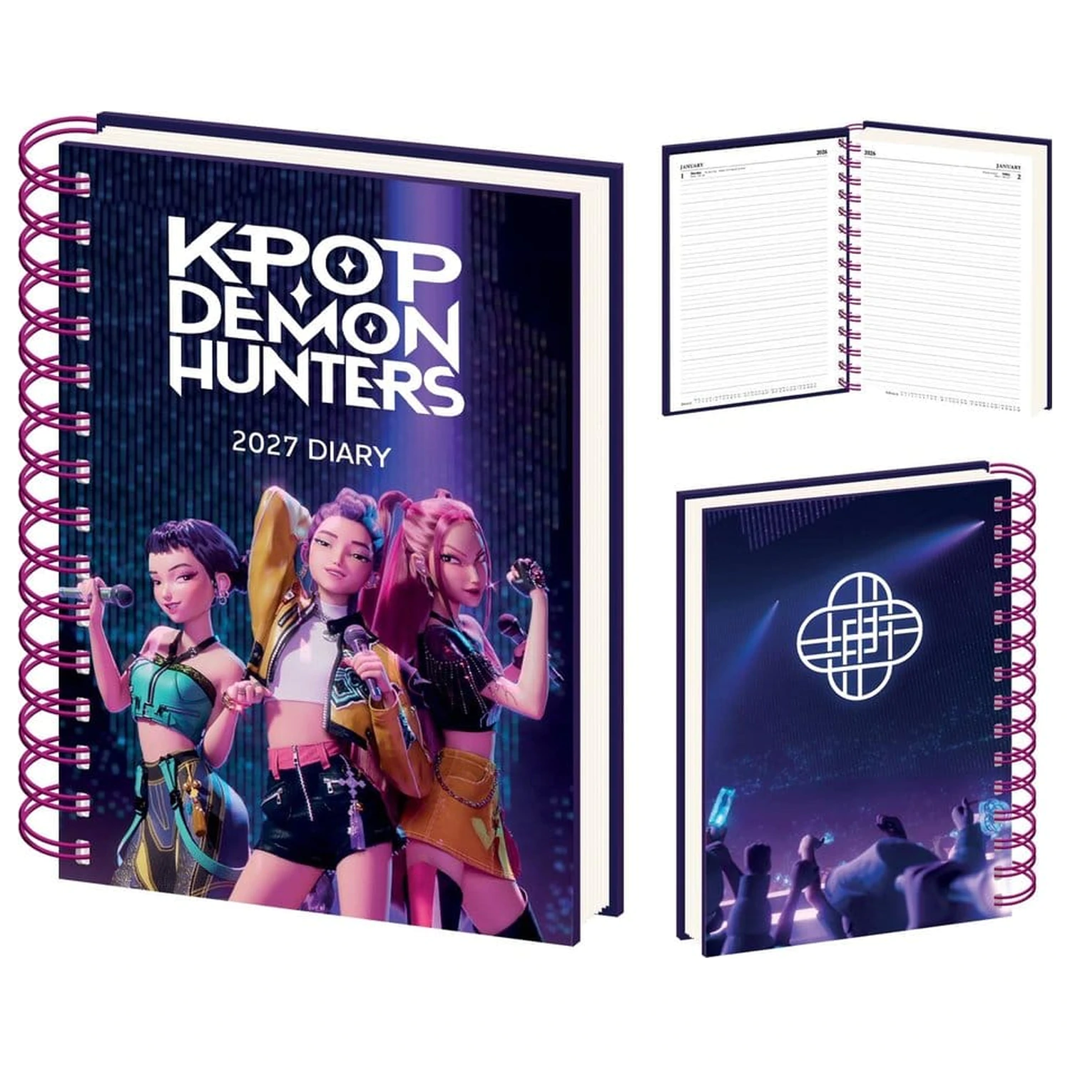 KPop Demon Hunters A5 keményfedeles füzet  termékfotó