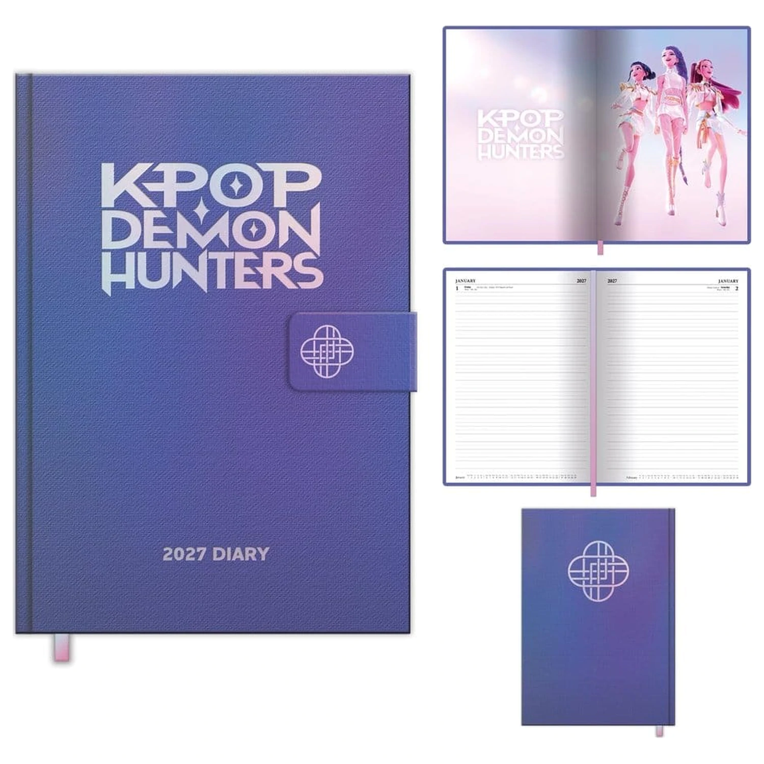 KPop Demon Hunters A5 keményfedeles füzet  termékfotó