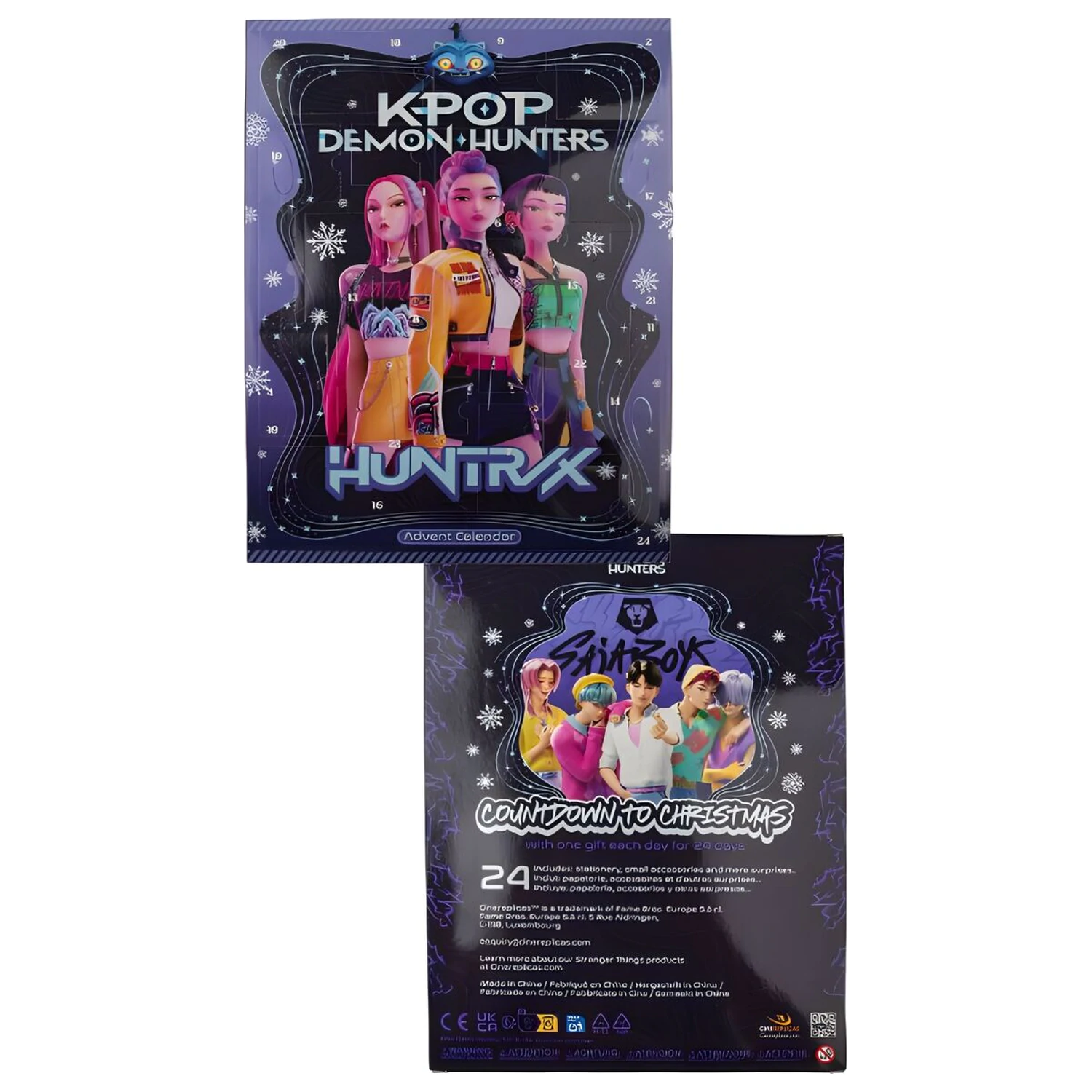KPop Demon Hunters adventi kalendárium termékfotó