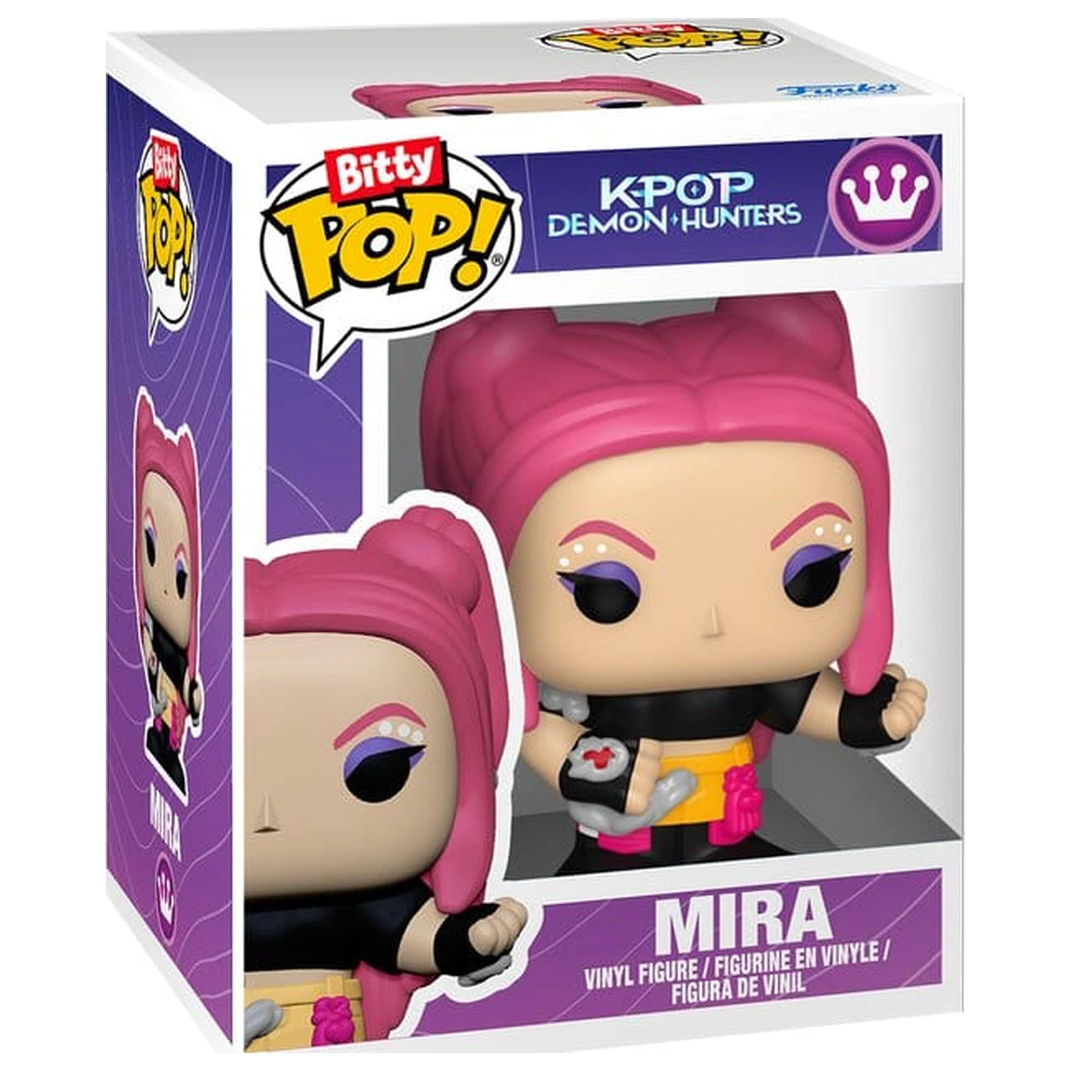 KPop Demon Hunters Bitty Funko POP! Stages Vinyl figura Mira 2,5 cm termékfotó