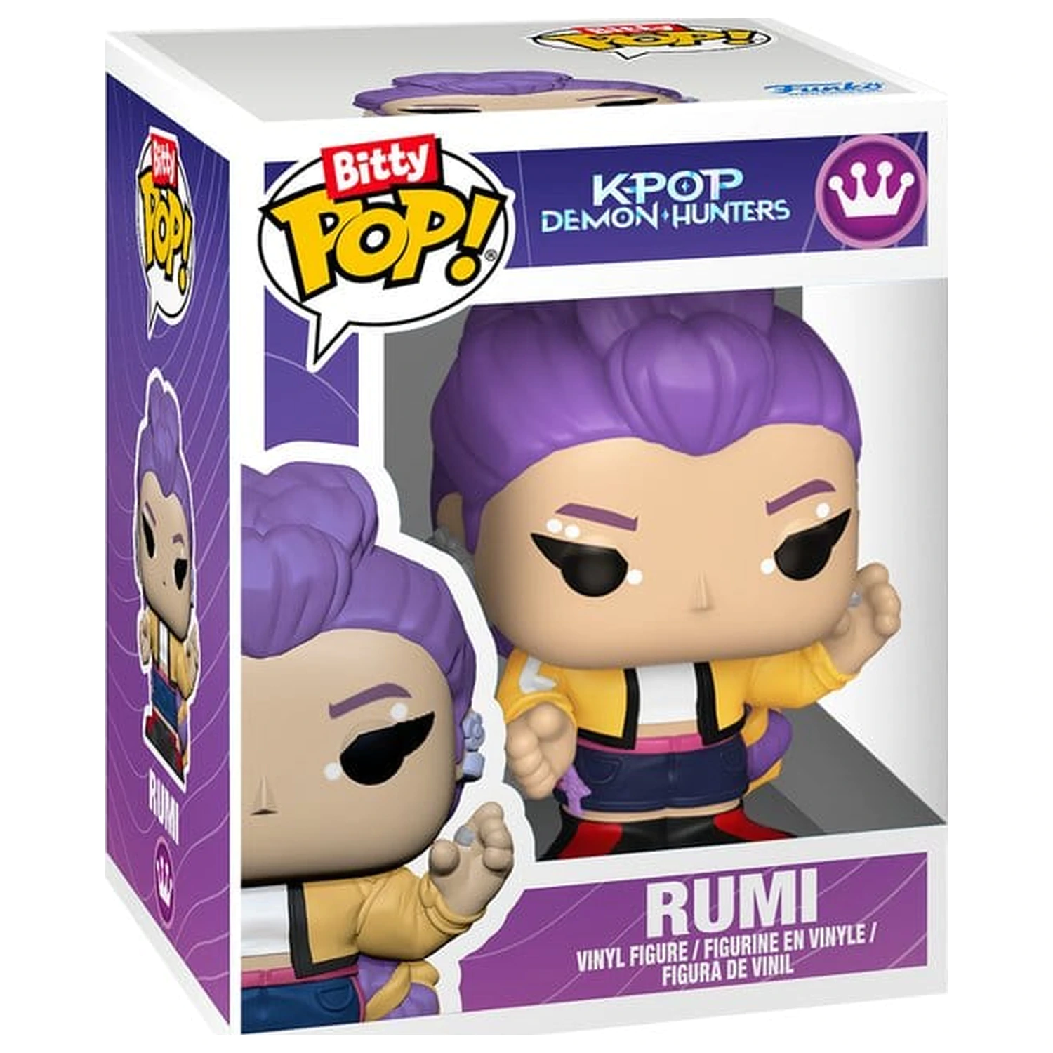 KPop Demon Hunters Bitty Funko POP! Stages Vinyl figura Rumi 2,5 cm termékfotó