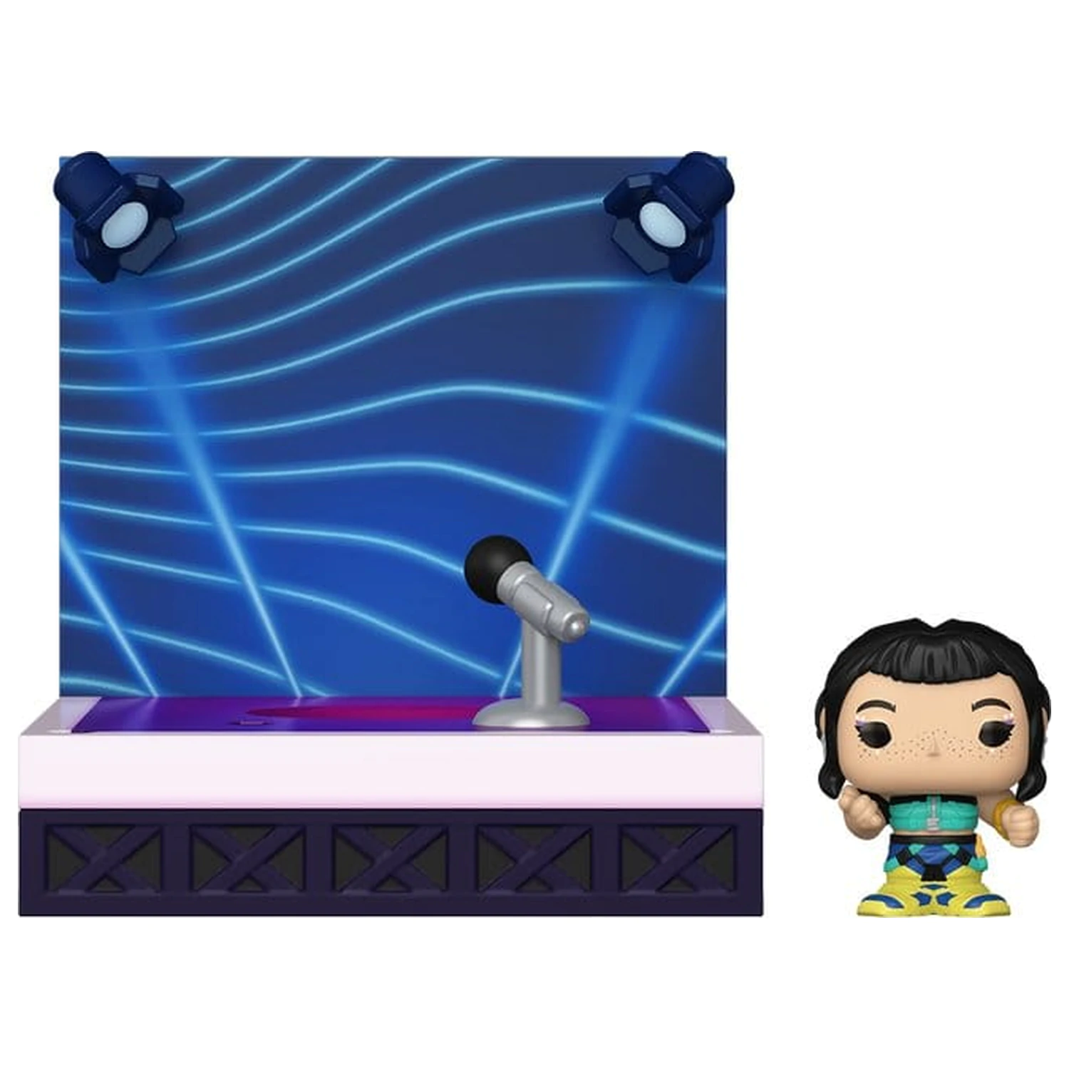 KPop Demon Hunters Bitty Funko POP! Stages Vinyl figura Zoey 2,5 cm termékfotó