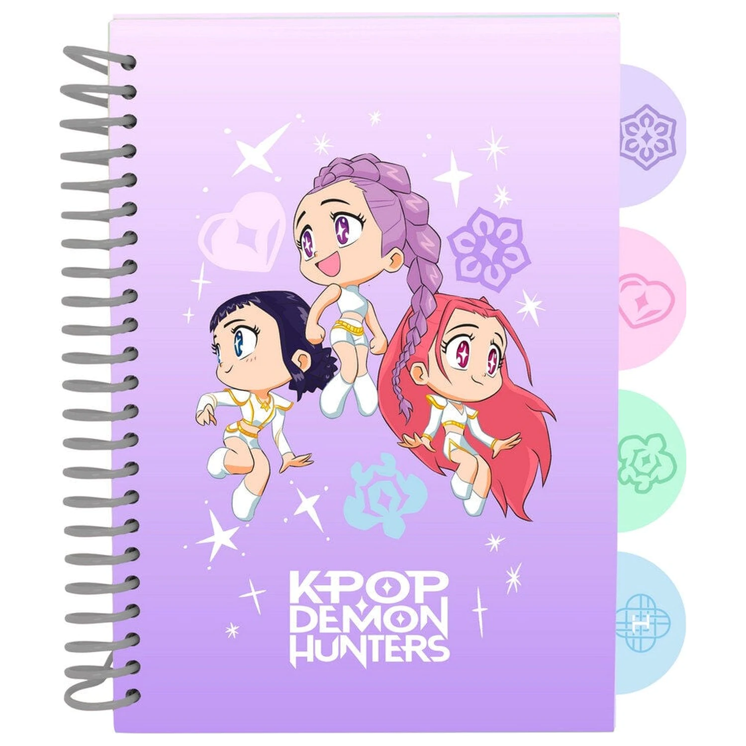 Kpop Demon Hunters Chibi A5 jegyzetfüzet termékfotó