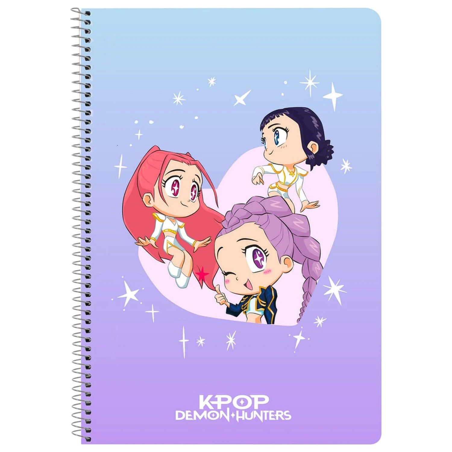 Kpop Demon Hunters Chibi A5 jegyzetfüzet termékfotó
