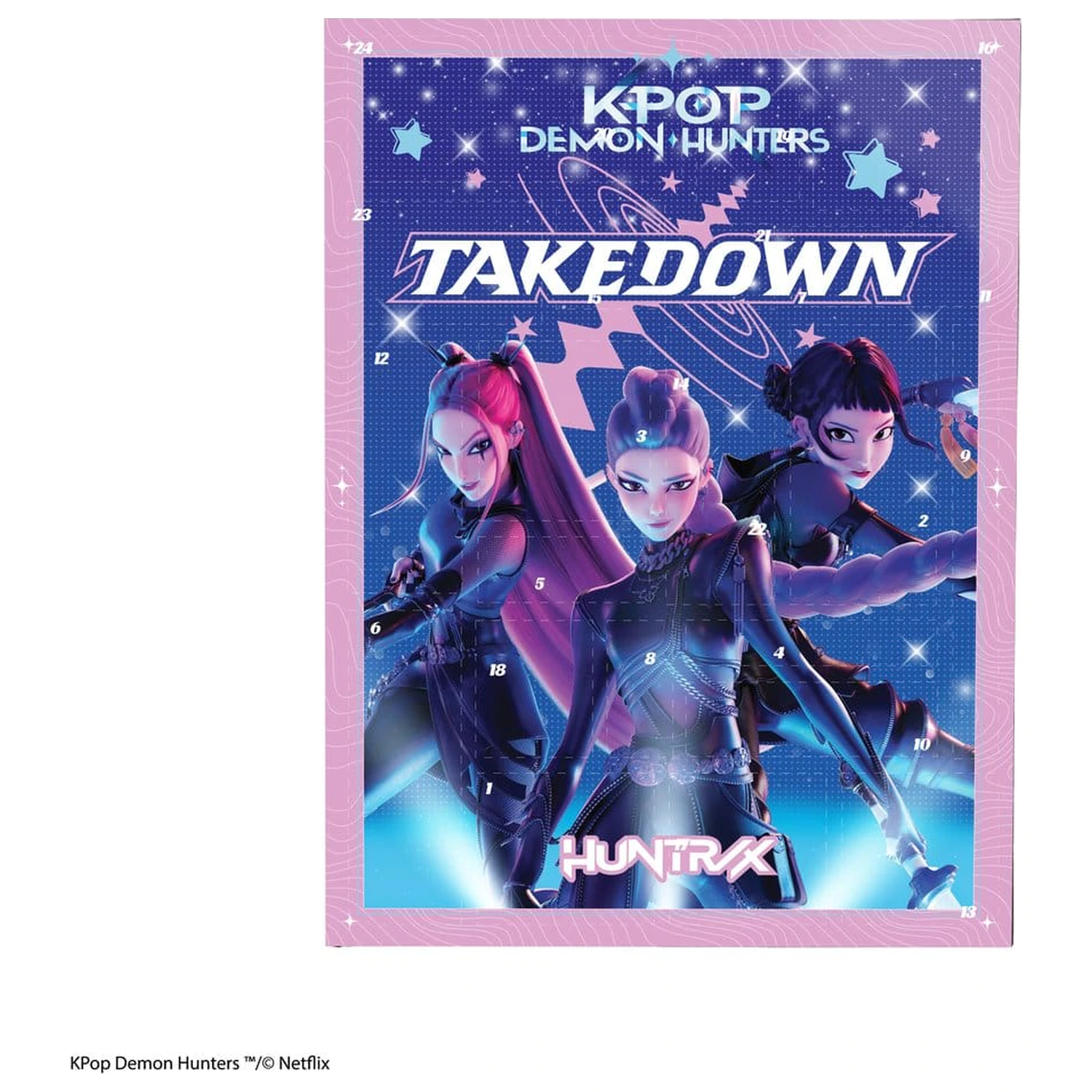 KPop Demon Hunters Classic 2026 adventi kalendárium termékfotó