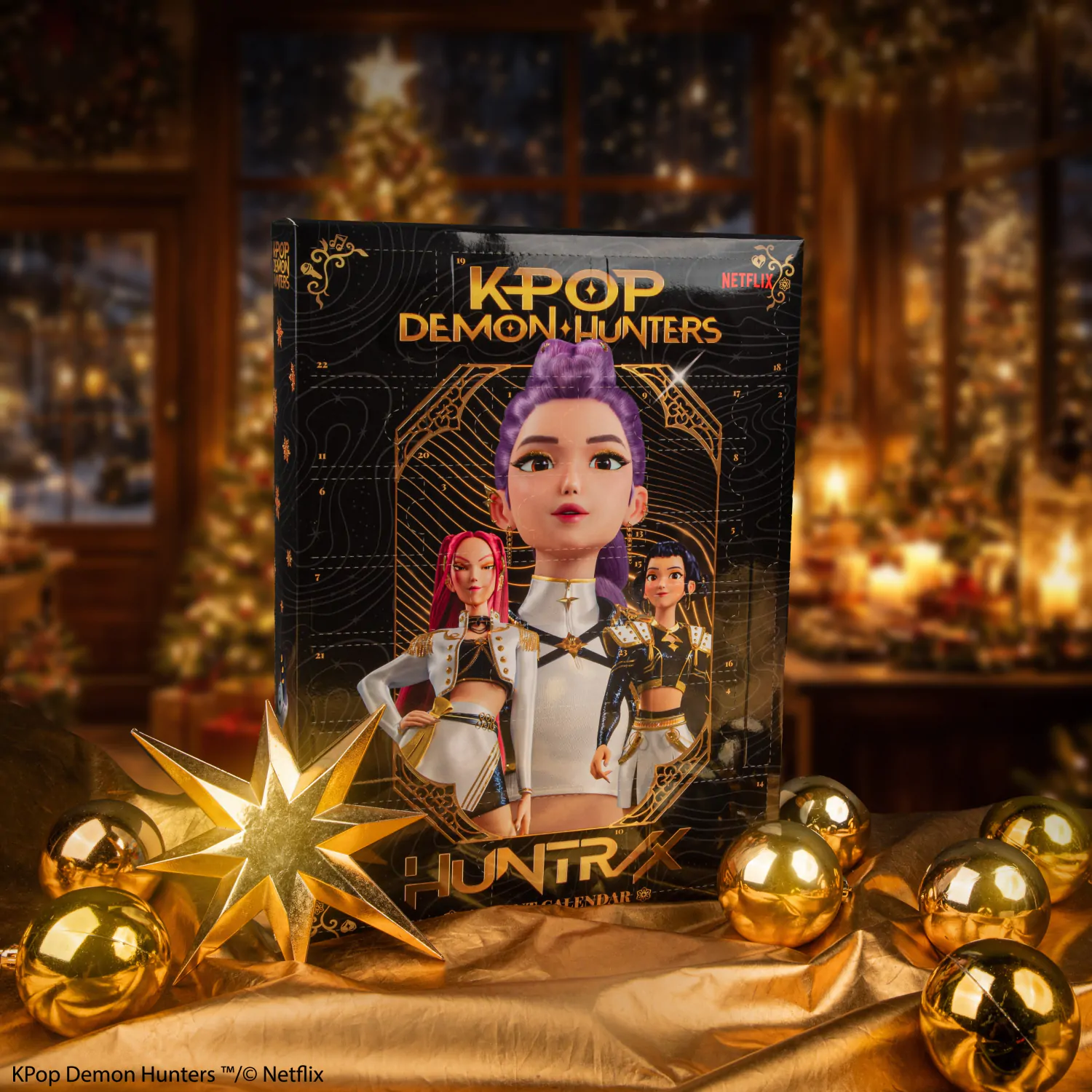 KPop Demon Hunters Classic 2026 adventi kalendárium termékfotó