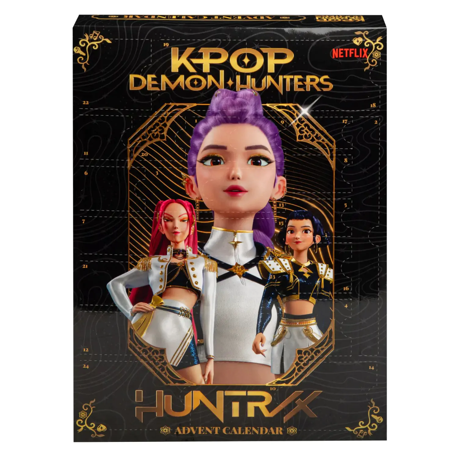 KPop Demon Hunters Classic 2026 adventi kalendárium termékfotó