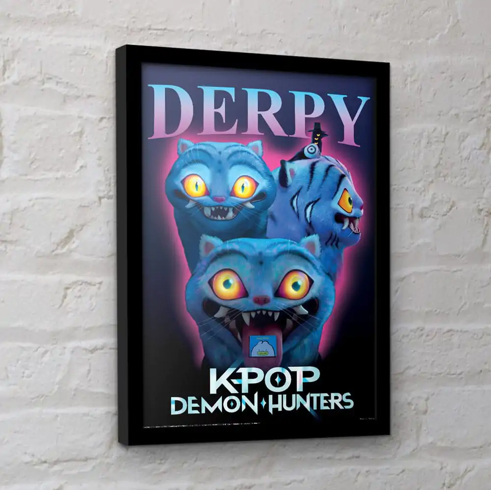 KPop Demon Hunters Collector Print Derpy keretezett poszter termékfotó