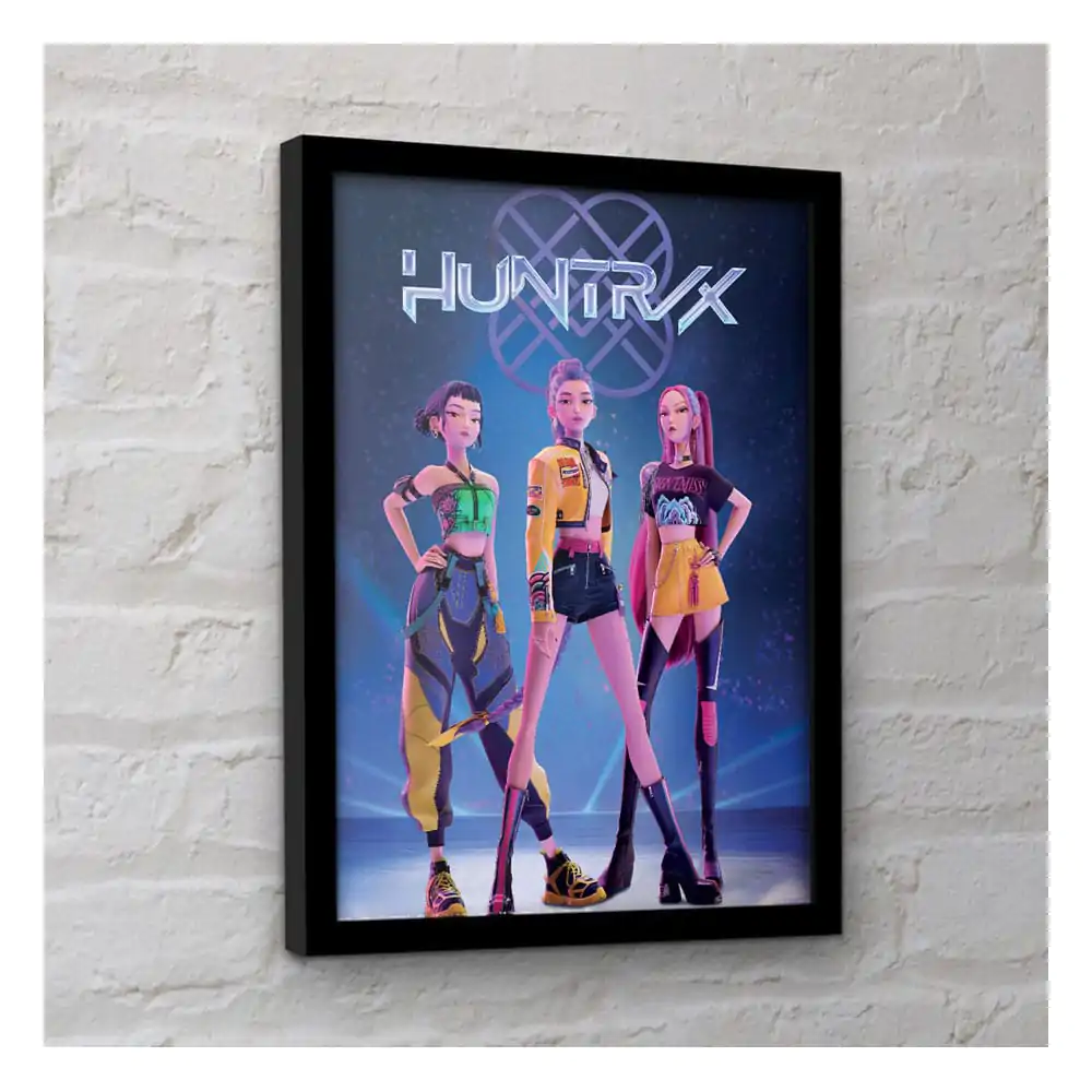 KPop Demon Hunters Collector Print Huntrix keretezett poszter termékfotó
