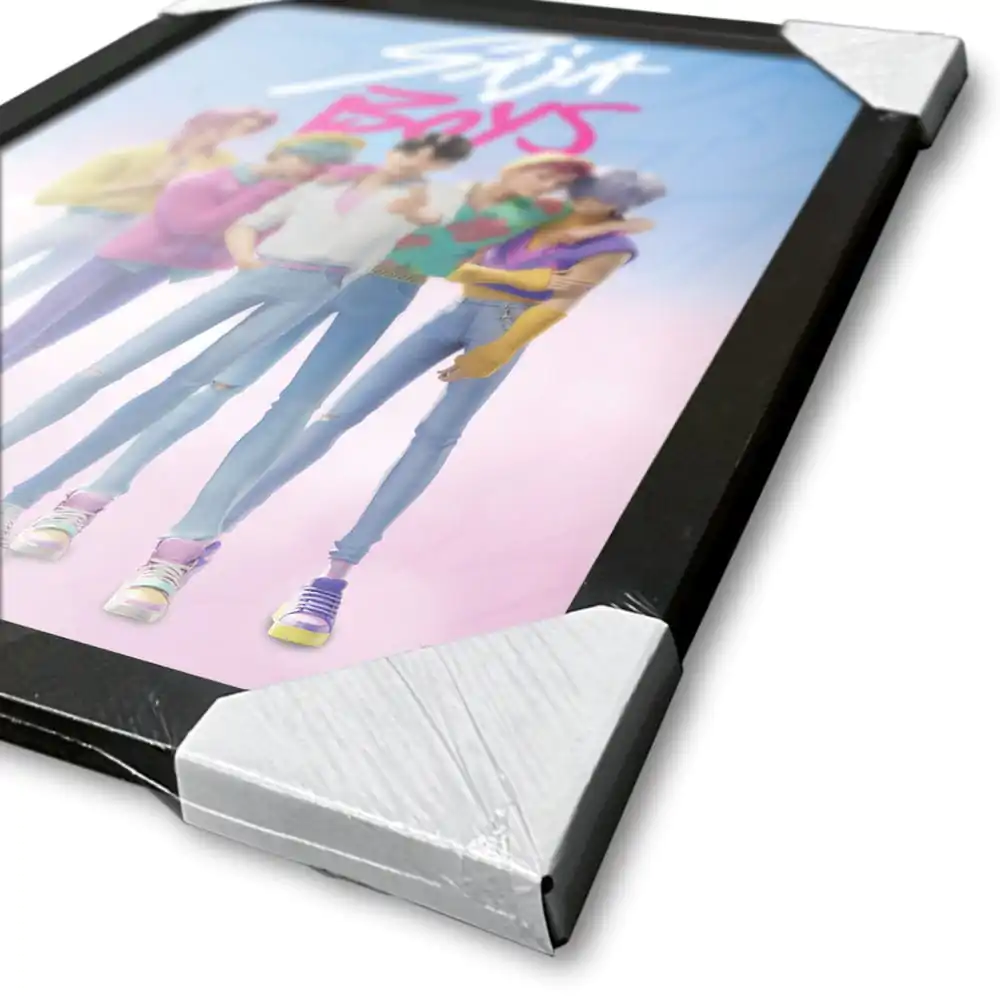 KPop Demon Hunters Collector Print Saja Boys keretezett poszter termékfotó