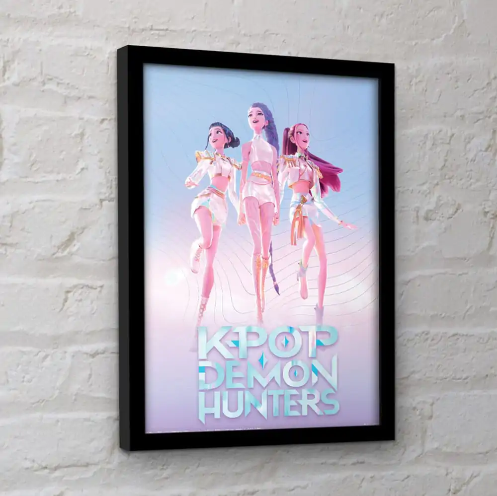 KPop Demon Hunters Collector Print Trio keretezett poszter termékfotó