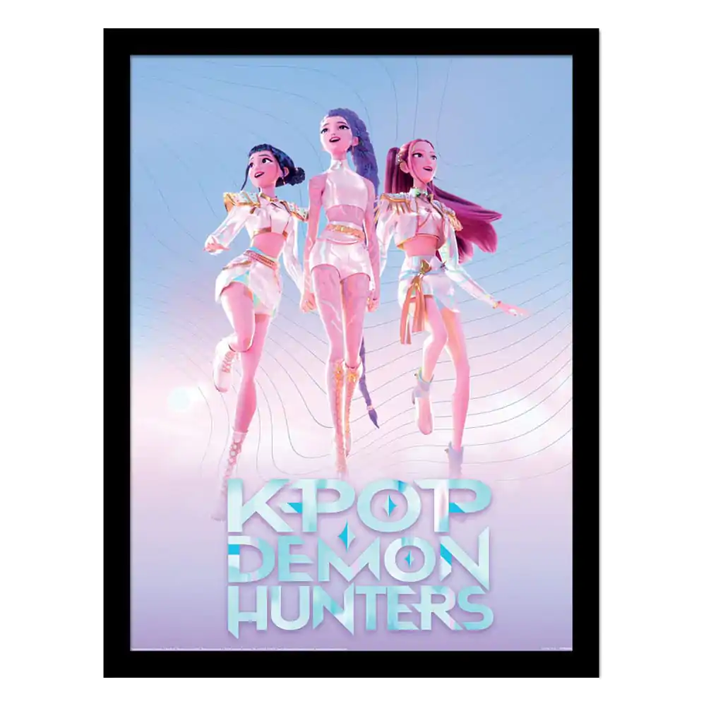 KPop Demon Hunters Collector Print Trio keretezett poszter termékfotó