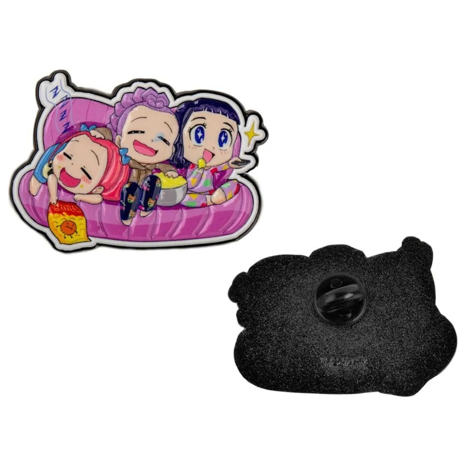 KPop Demon Hunters Couch couch couch kitűző termékfotó