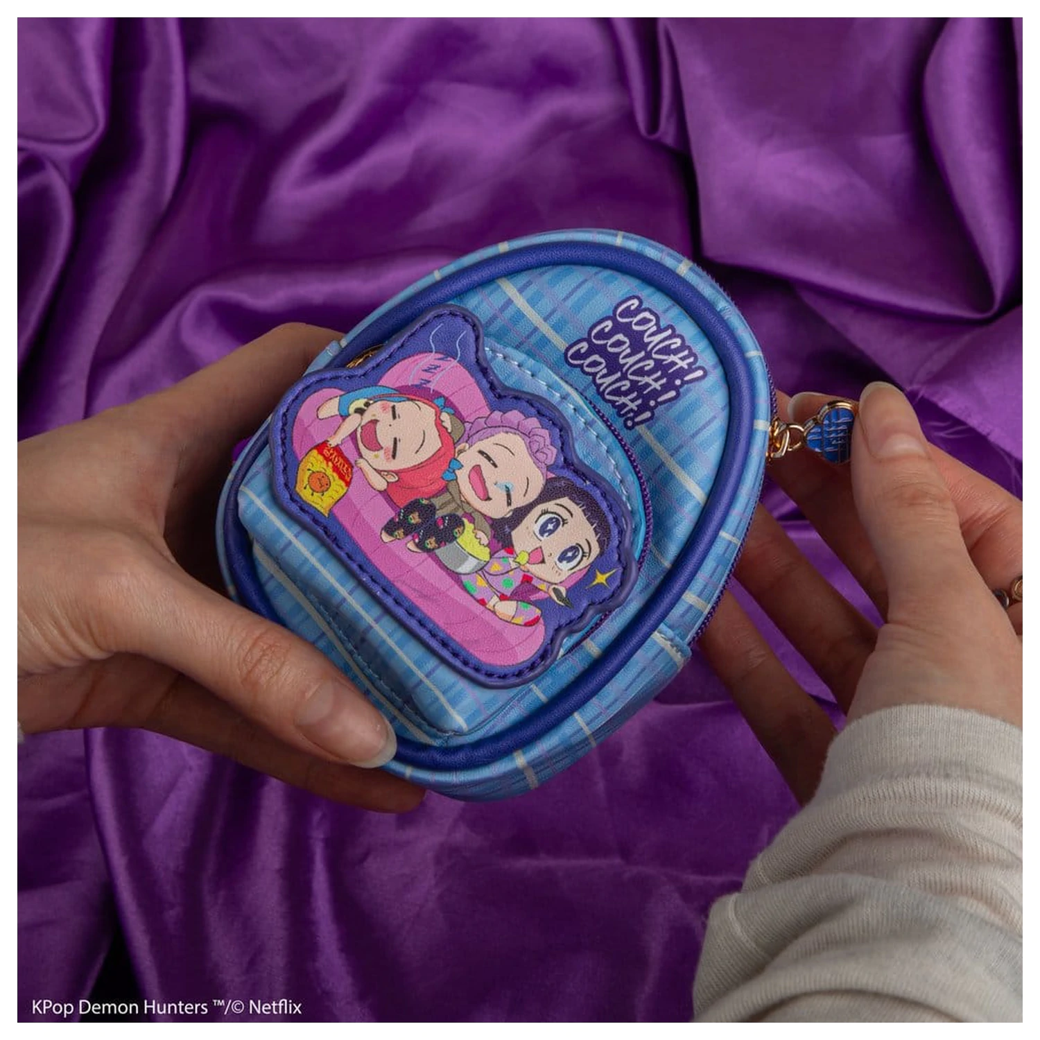 KPop Demon Hunters Couch Couch Couch kulcstartó termékfotó