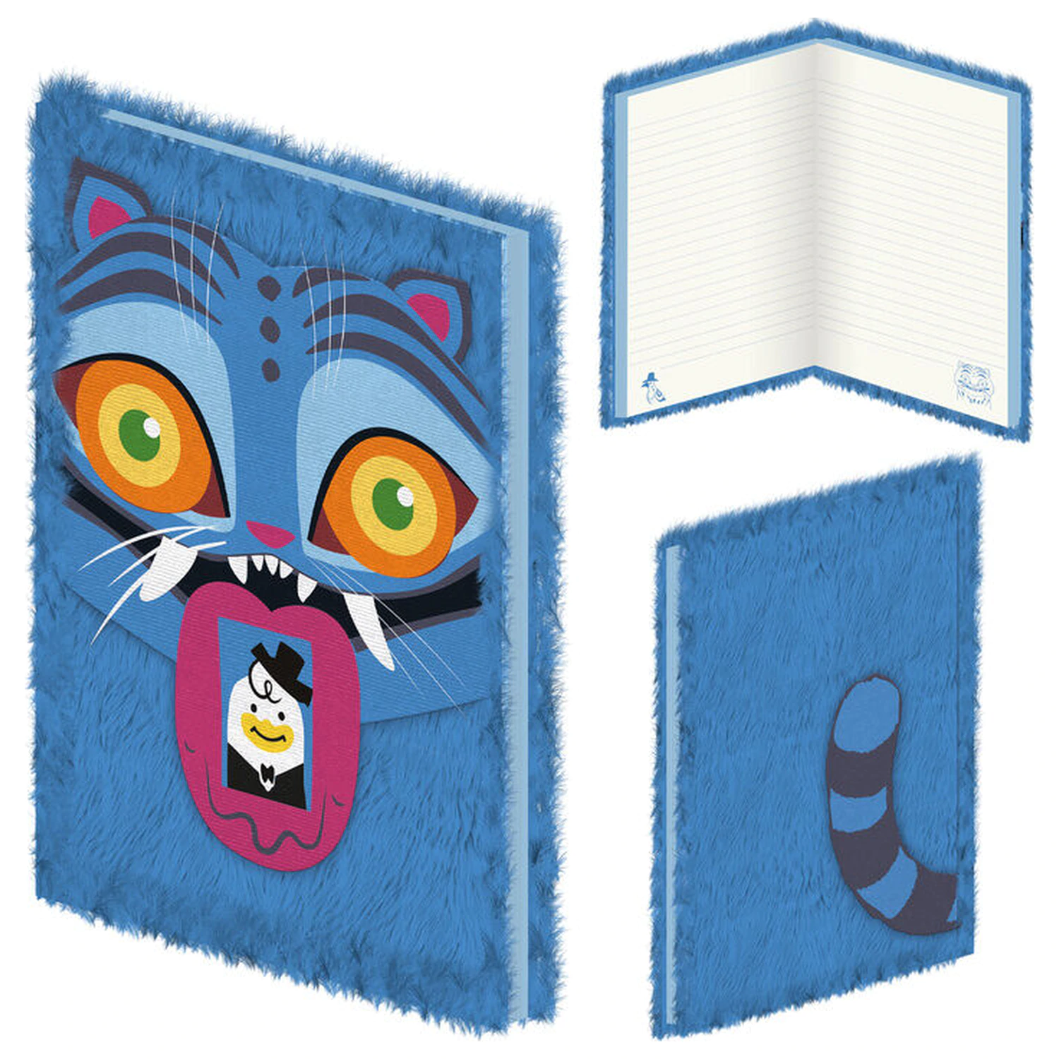 KPop Demon Hunters Derpy A5 plüss jegyzetfüzet termékfotó