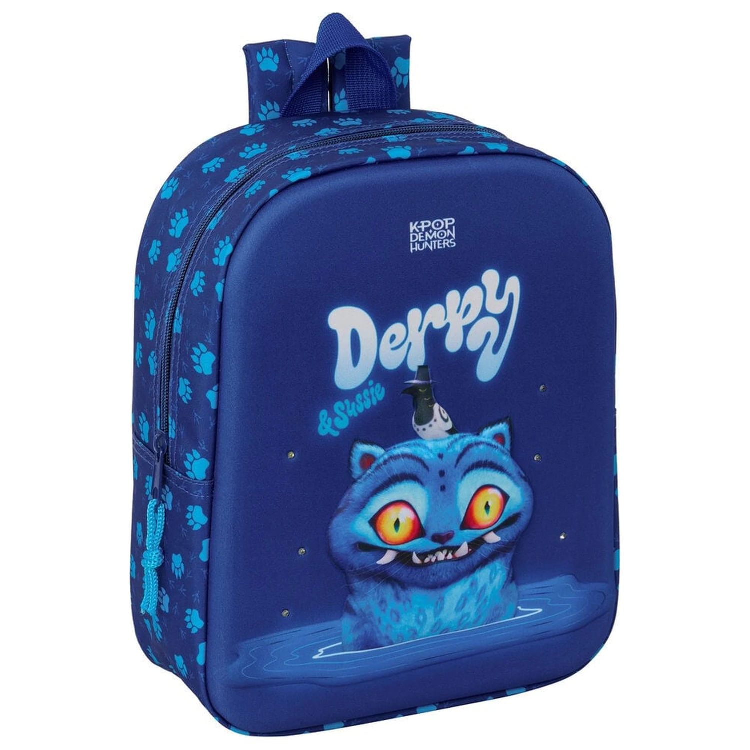 Kpop Demon Hunters Derpy LED-es 3D táska hátizsák 27cm termékfotó