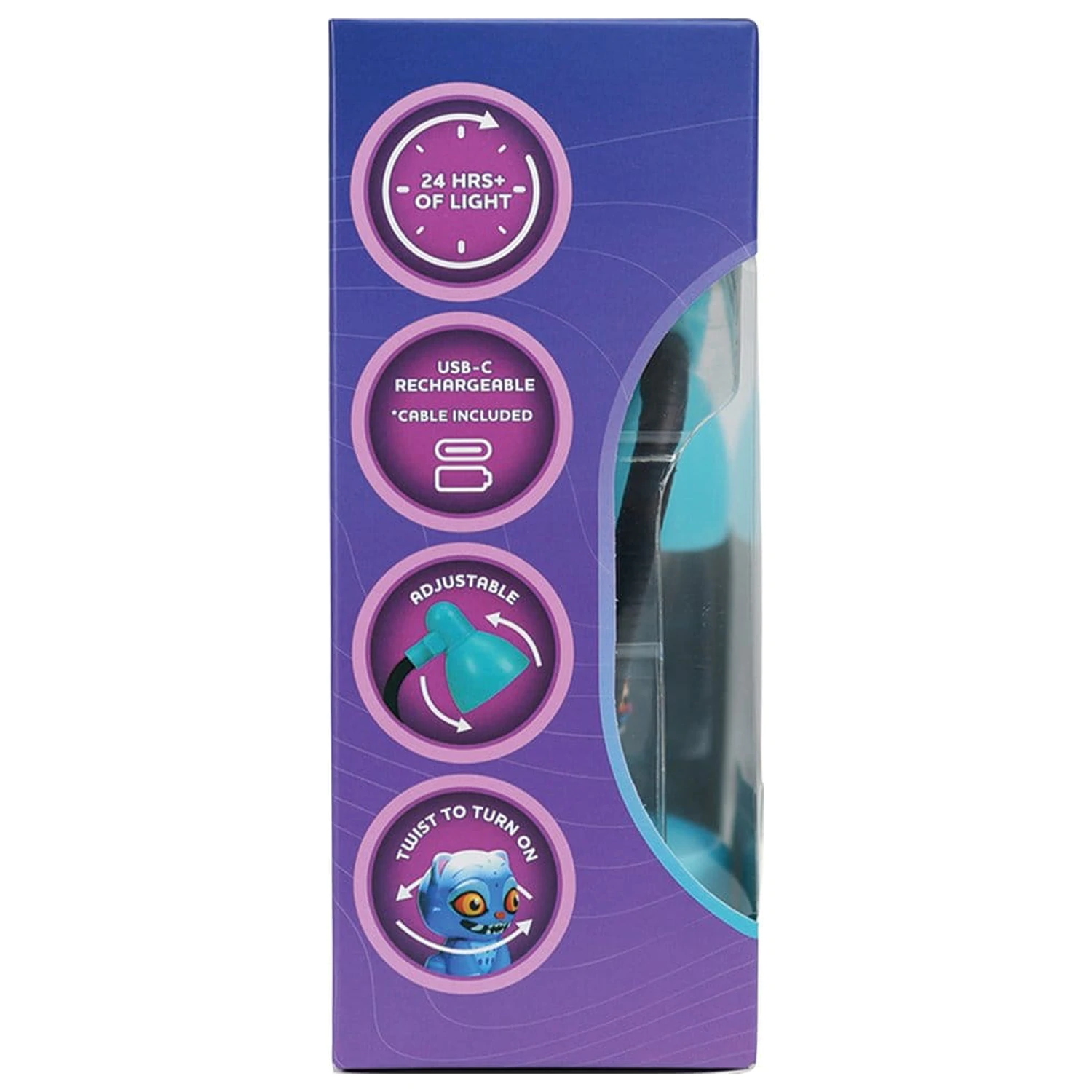 KPop Demon Hunters Derpy Mini LED lámpa figurával 11 cm     termékfotó