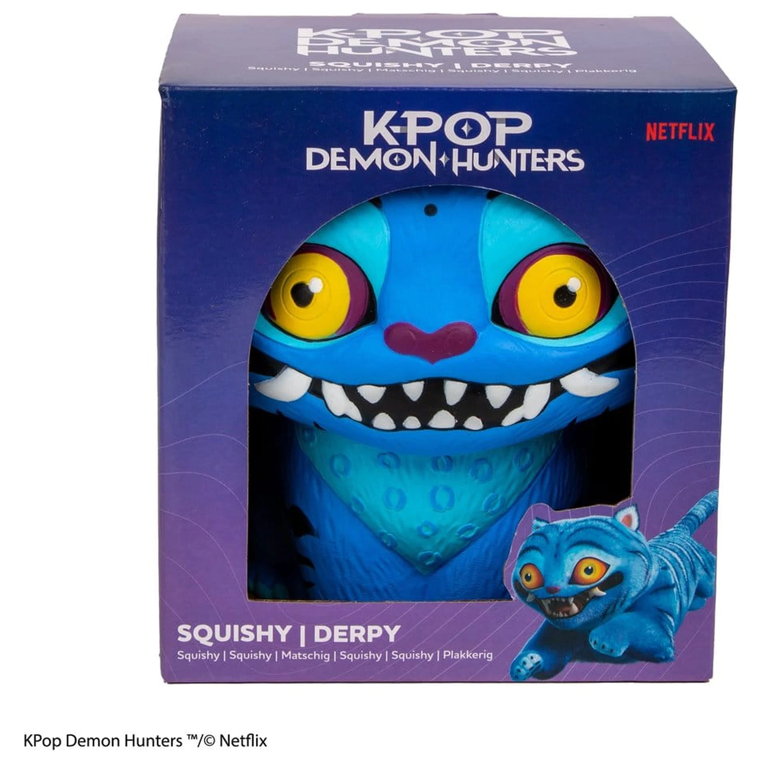 KPop Demon Hunters Derpy Squishy Anti Stress figura termékfotó