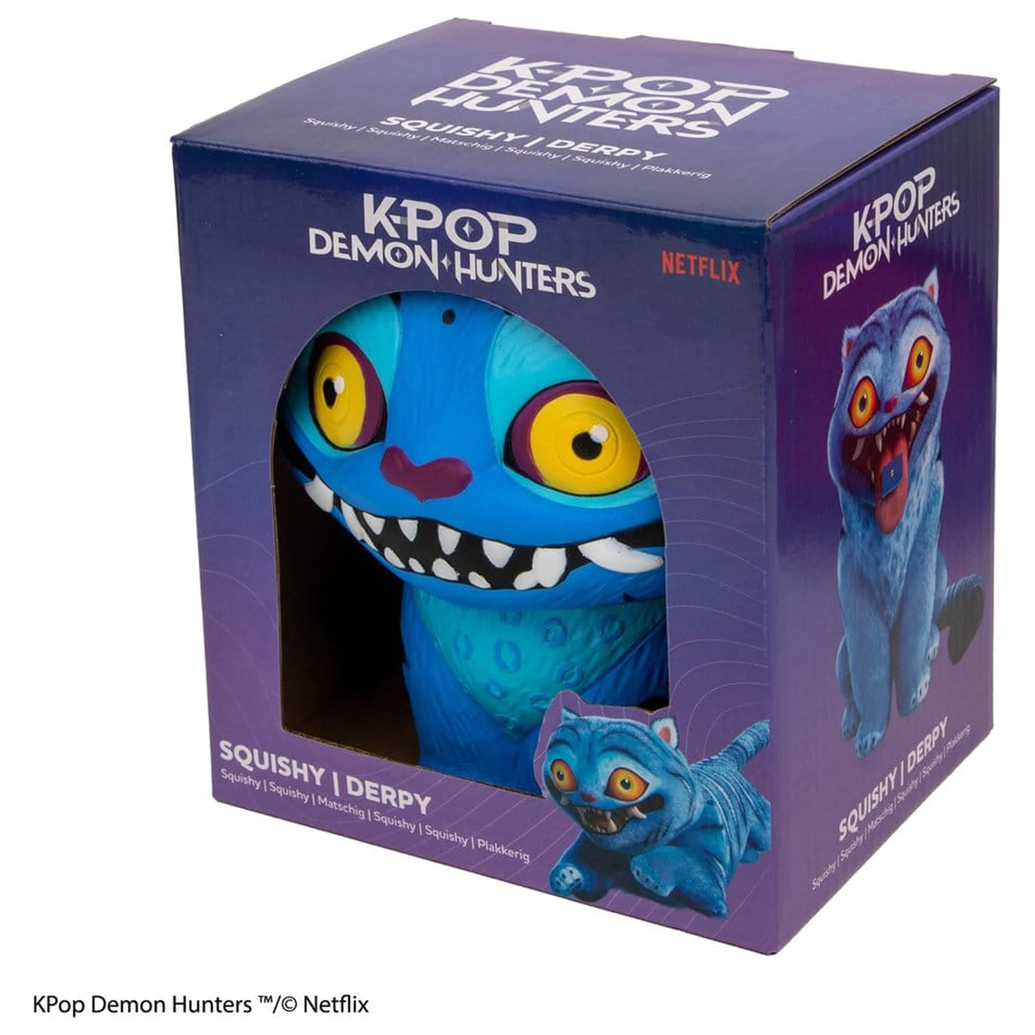 KPop Demon Hunters Derpy Squishy Anti Stress figura termékfotó